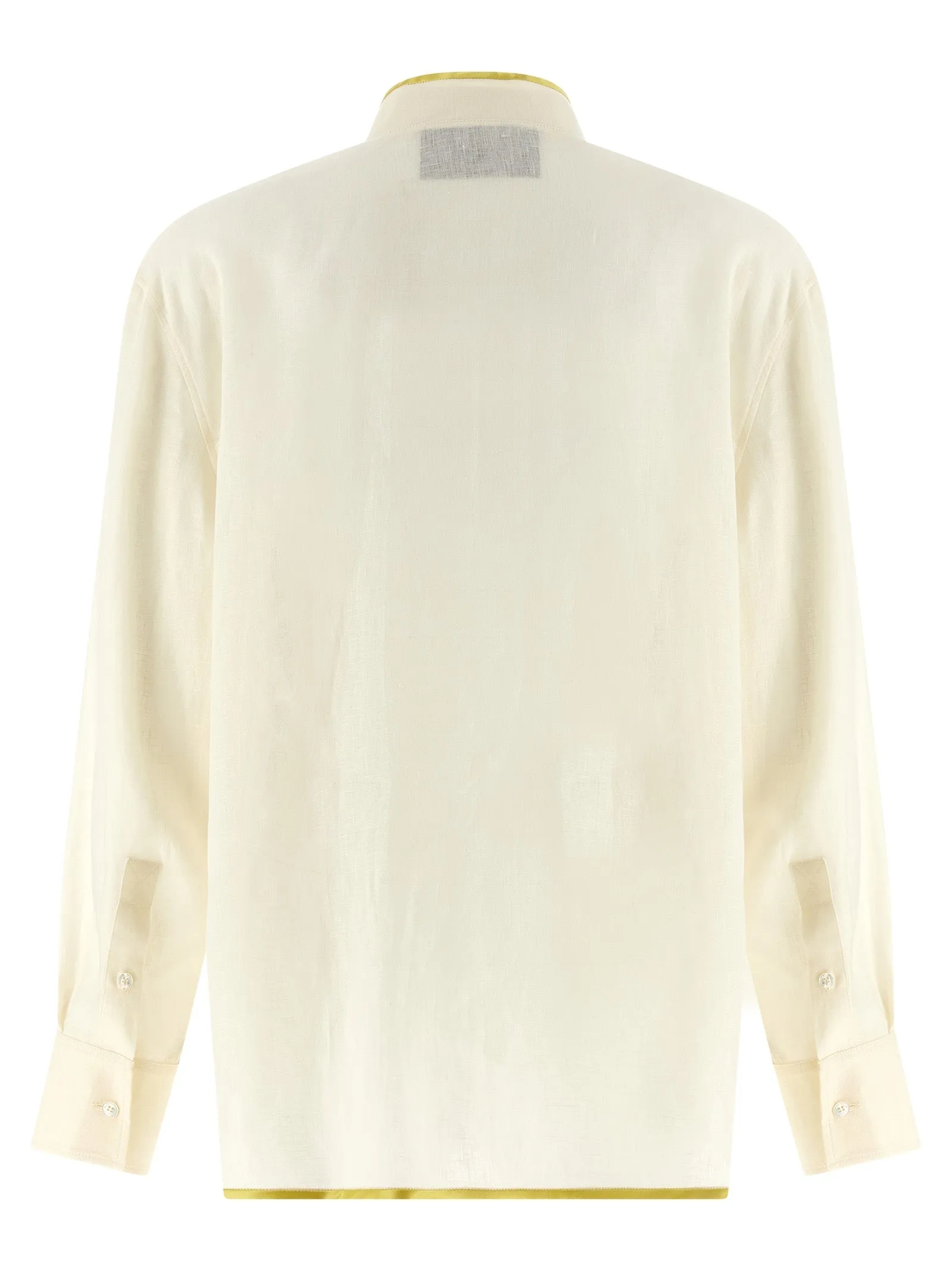 Valentino Garavani Floral Embroidery Shirt Shirt And Blouse Beige sold by Wanan Luxury product image thumbnail 2