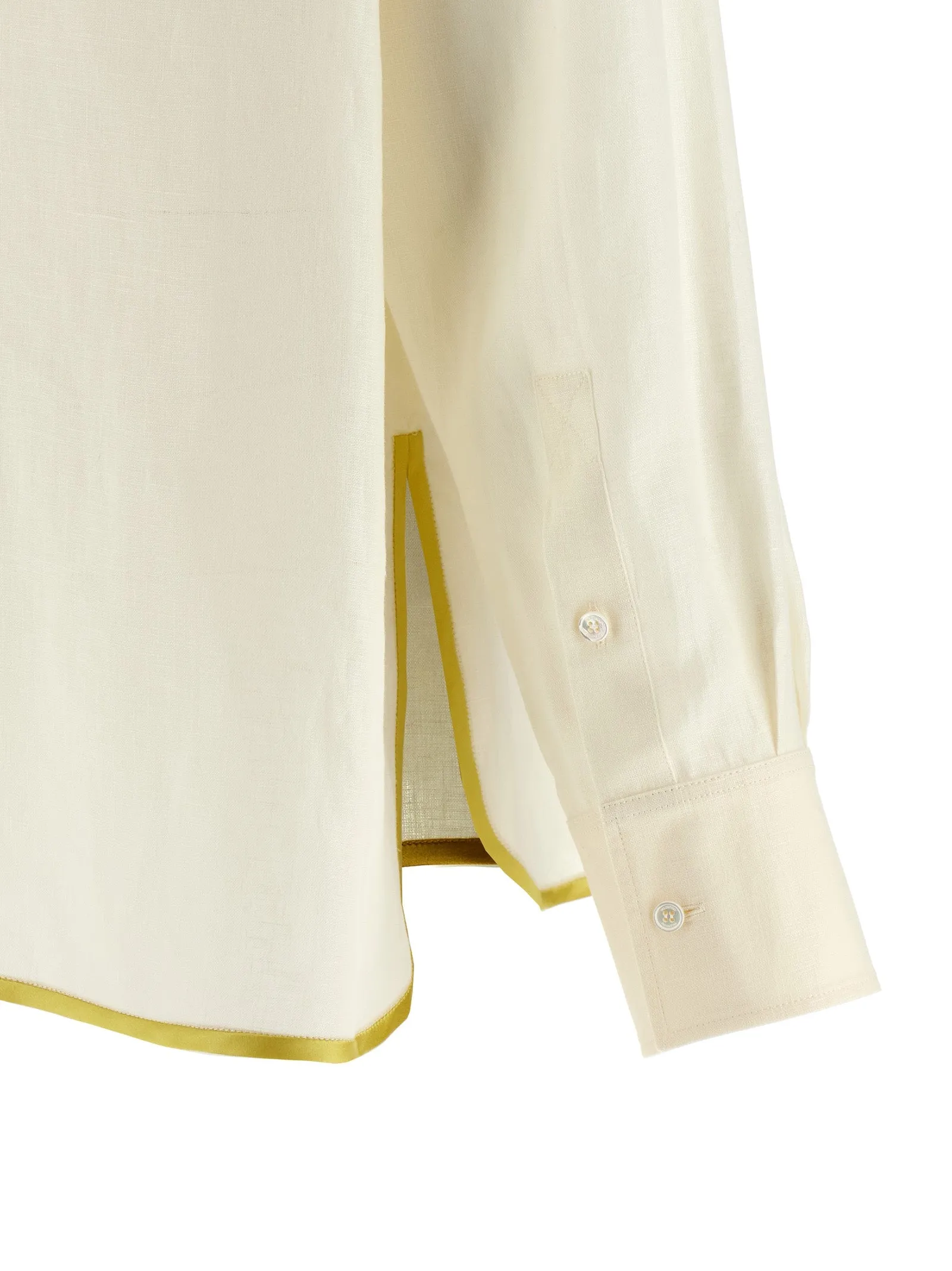 Valentino Garavani Floral Embroidery Shirt Shirt And Blouse Beige sold by Wanan Luxury product image thumbnail 4