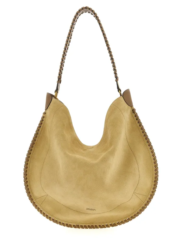 Oskan Hobo Soft Shoulder Bags Beige sold by Wanan Luxury