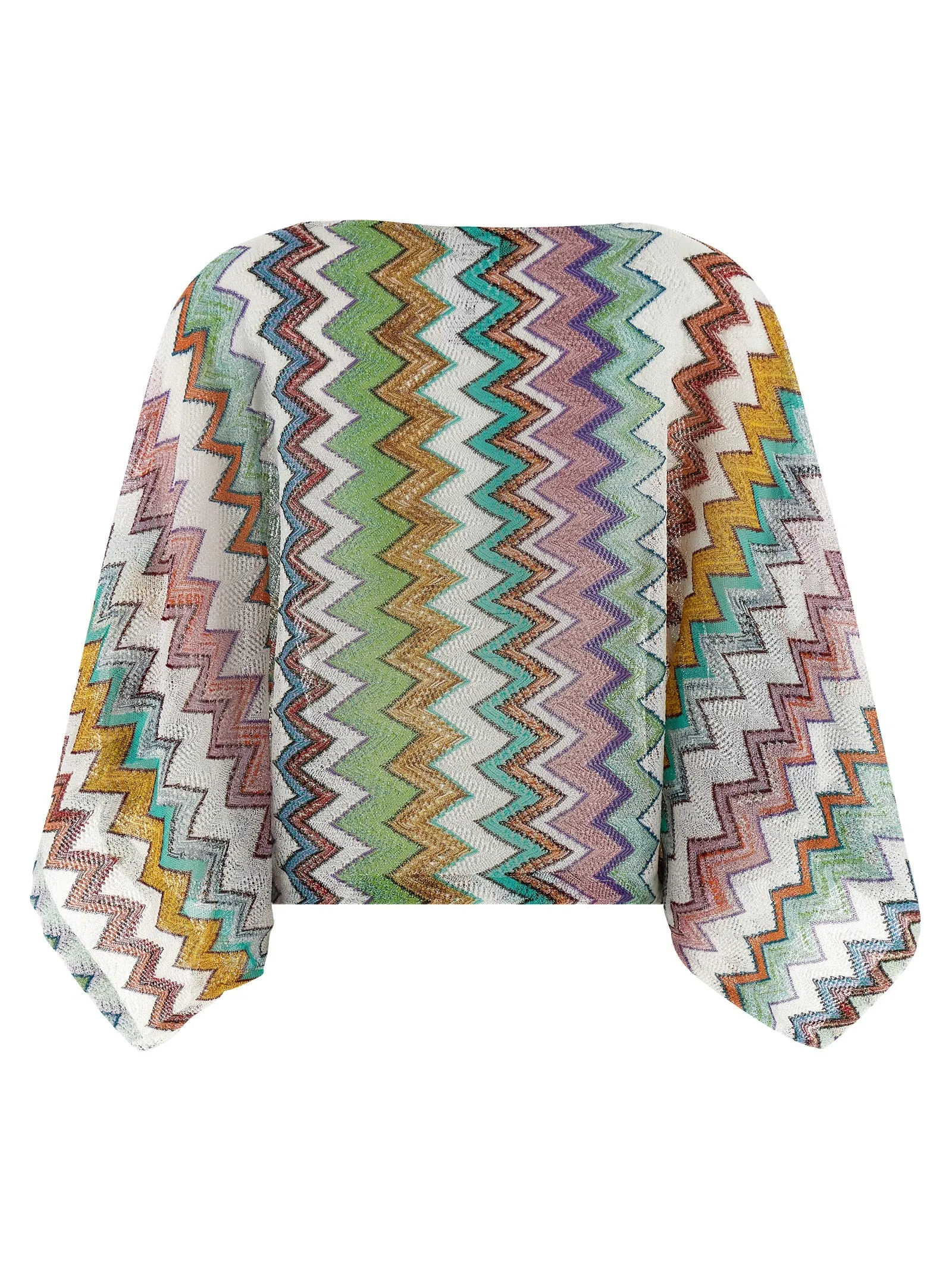 Zigzag Top Tops Multicolor sold by Wanan Luxury product image thumbnail 2