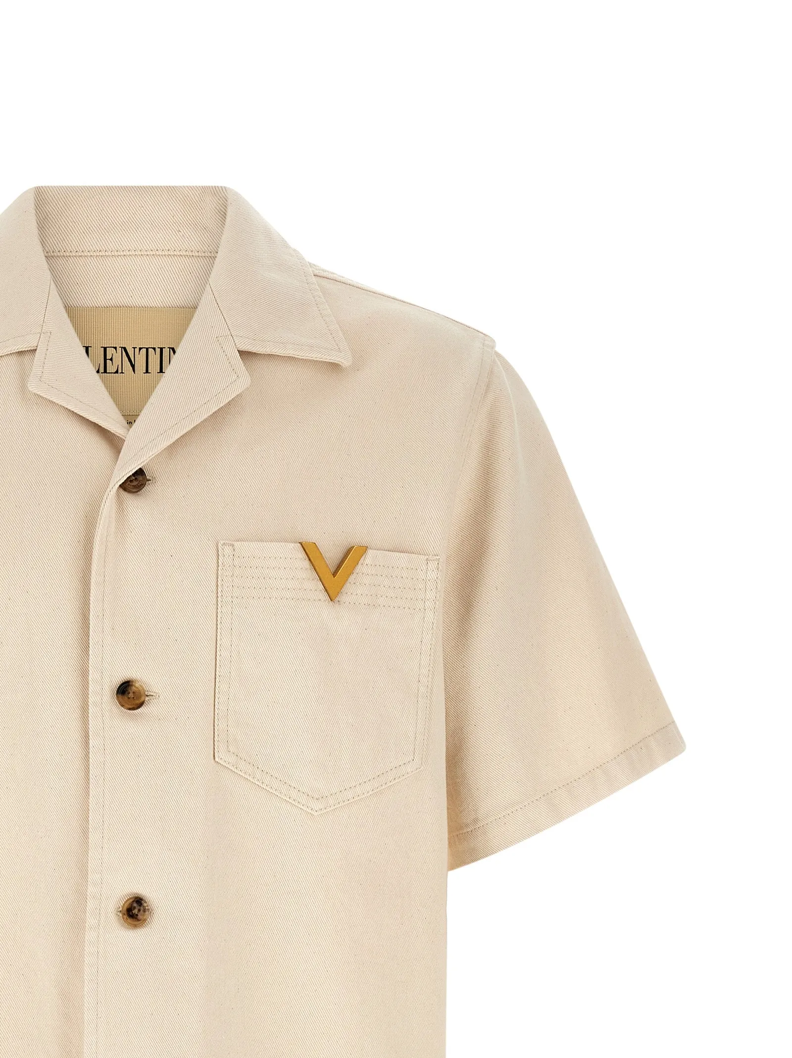 Valentino Garavani Vgold Shirt Shirt And Blouse Beige sold by Wanan Luxury product image thumbnail 3