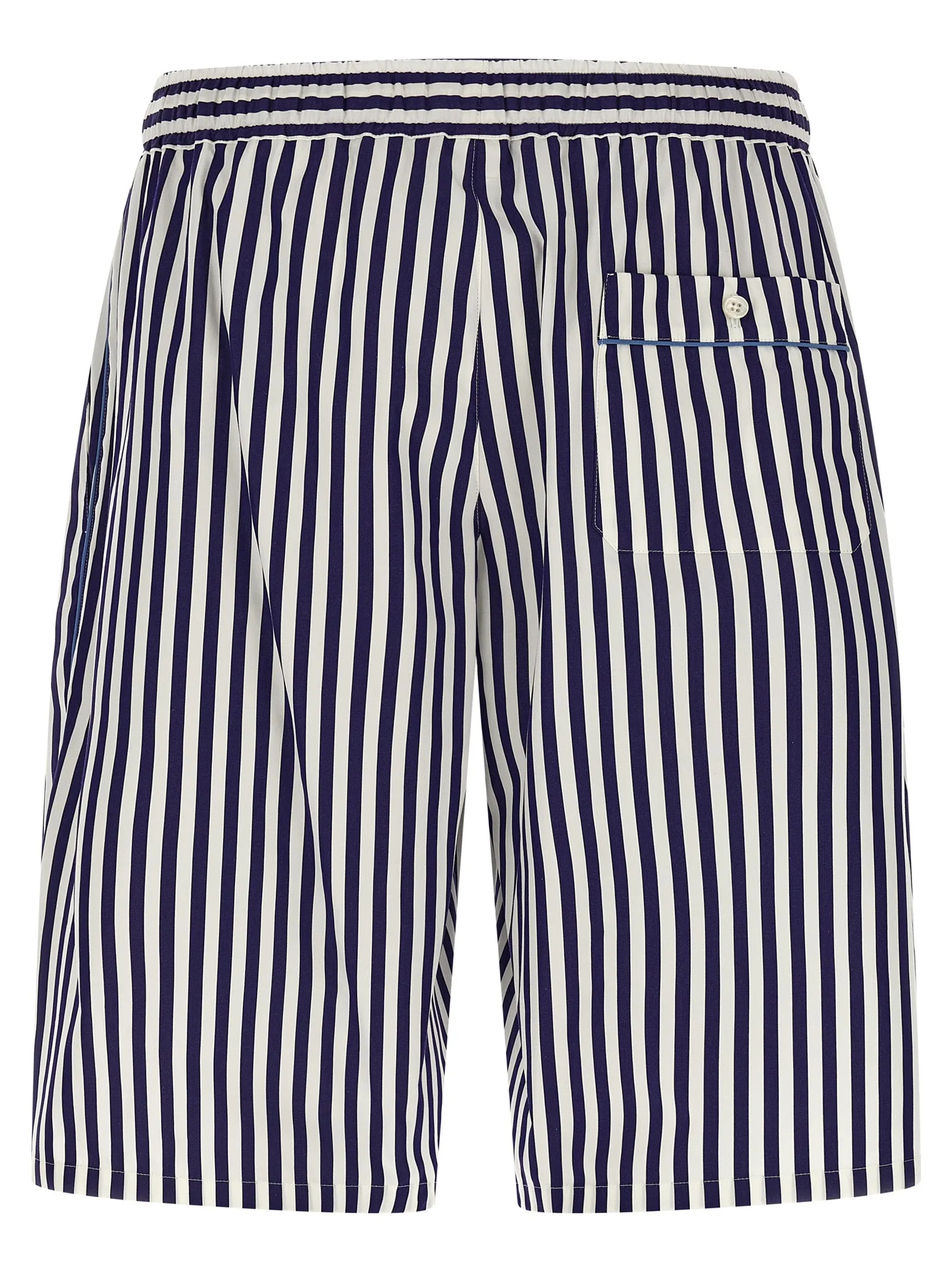 Striped Bermuda Shorts Bermuda And Short Blue sold by Wanan Luxury product image thumbnail 2