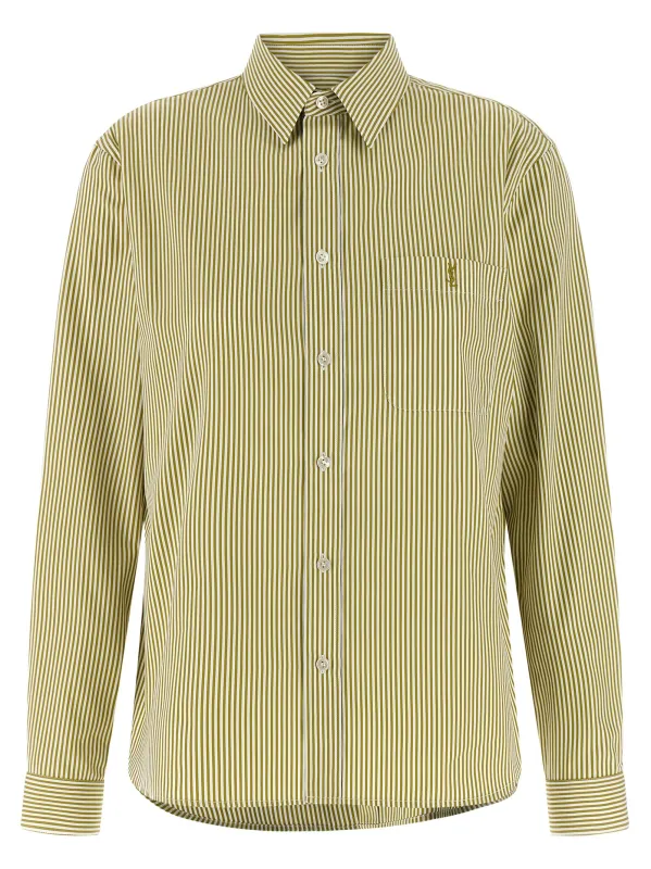 Cassandre Shirt And Blouse Green sold by Wanan Luxury