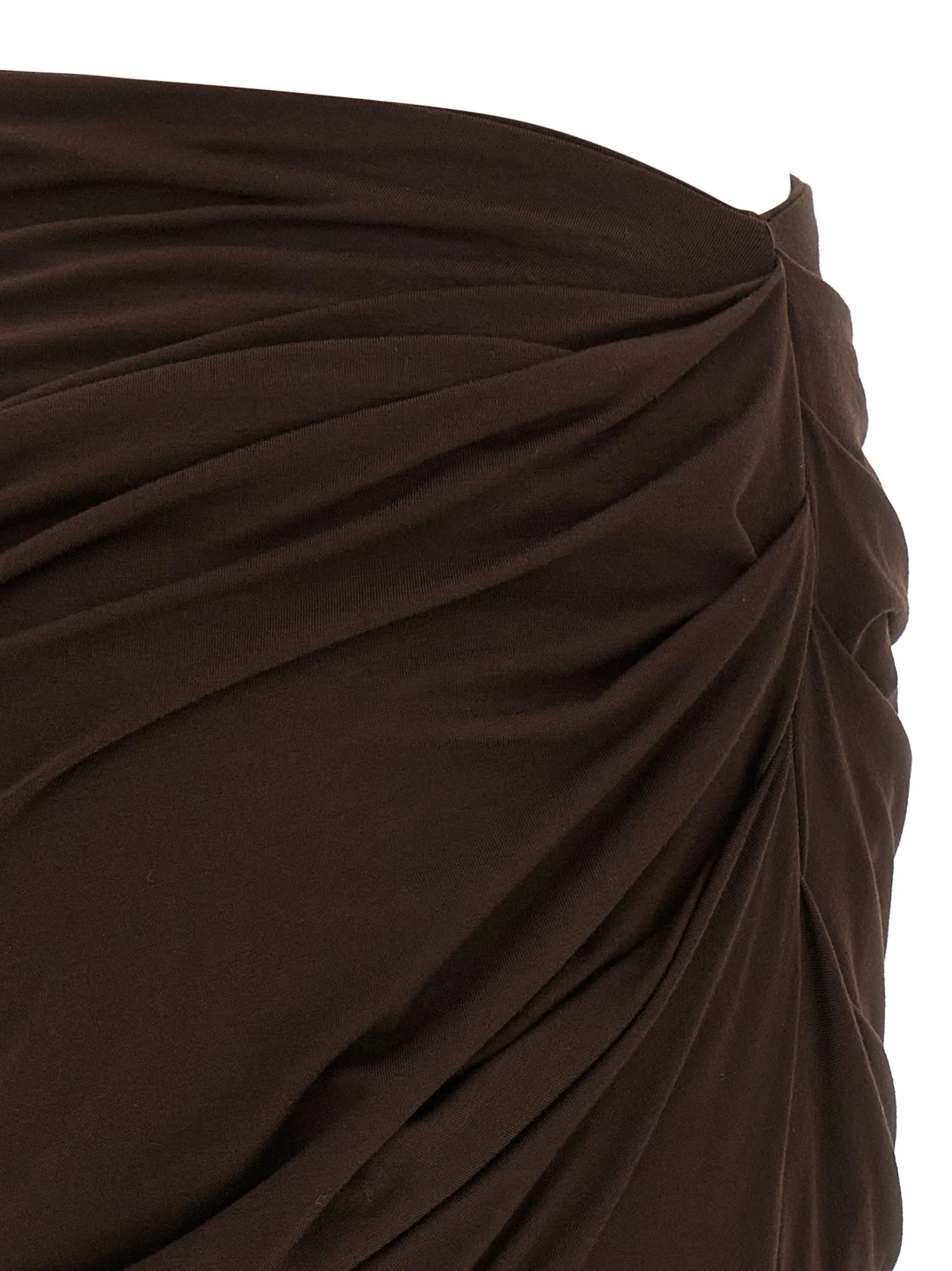 Drape Skirts Brown sold by Wanan Luxury product image thumbnail 4