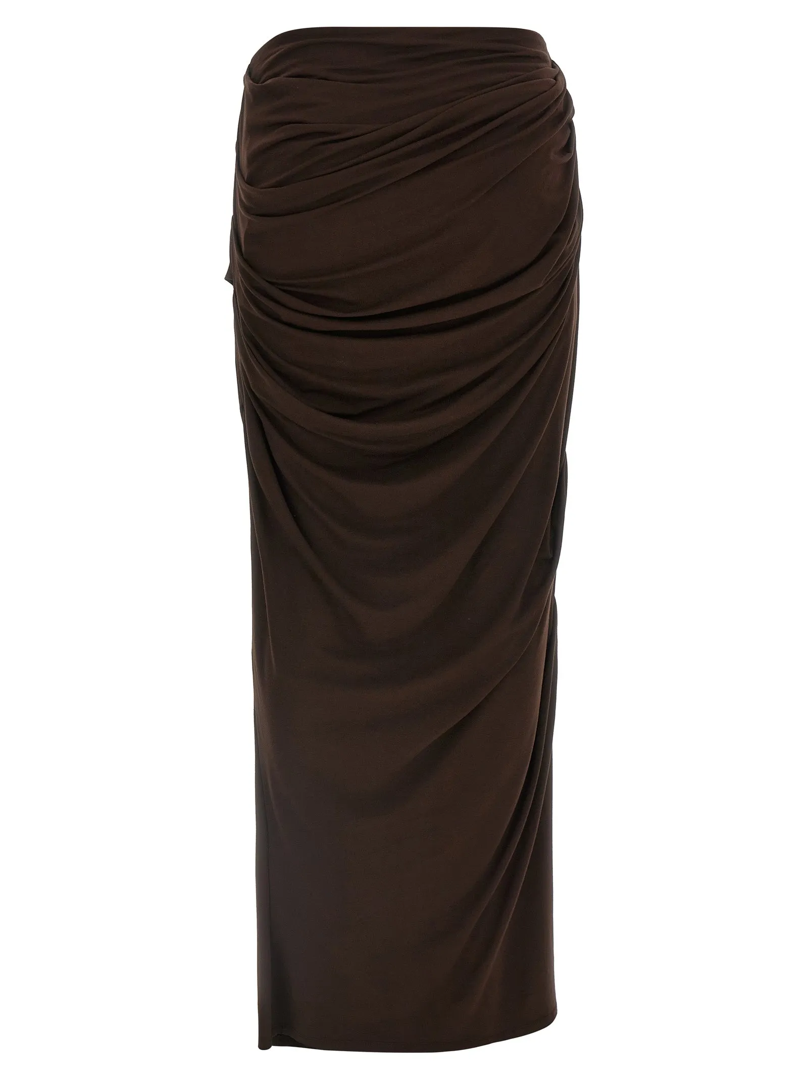 Drape Skirts Brown sold by Wanan Luxury product image thumbnail 2