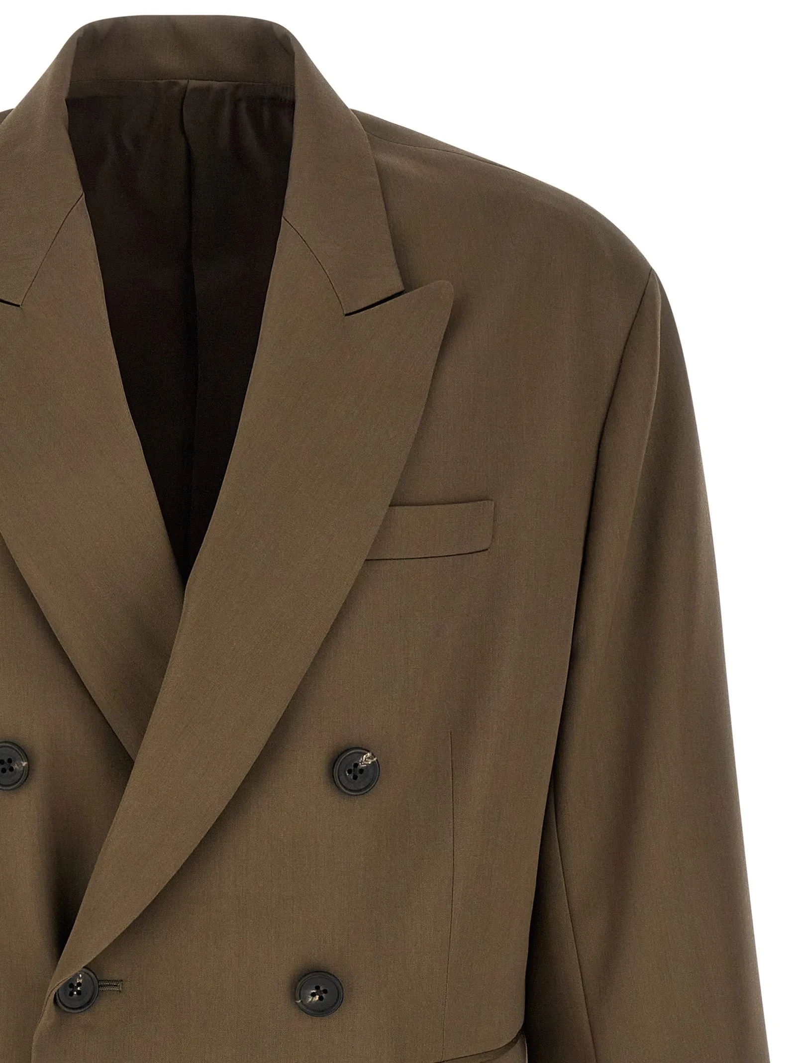 Double-Breasted Blazer Green sold by Wanan Luxury product image thumbnail 3