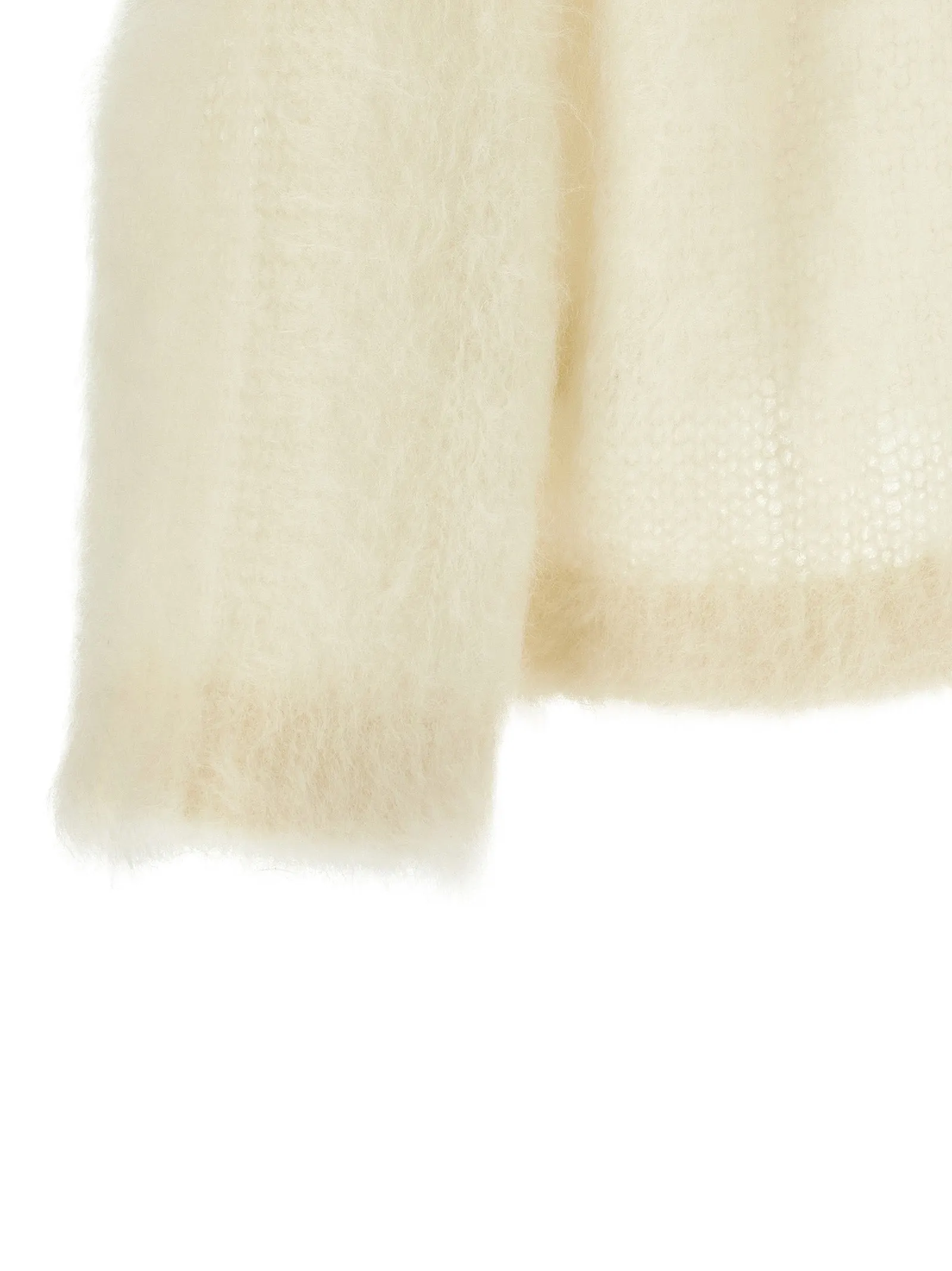 Mohair Silk Sweater Sweaters And Cardigans White sold by Wanan Luxury product image thumbnail 4