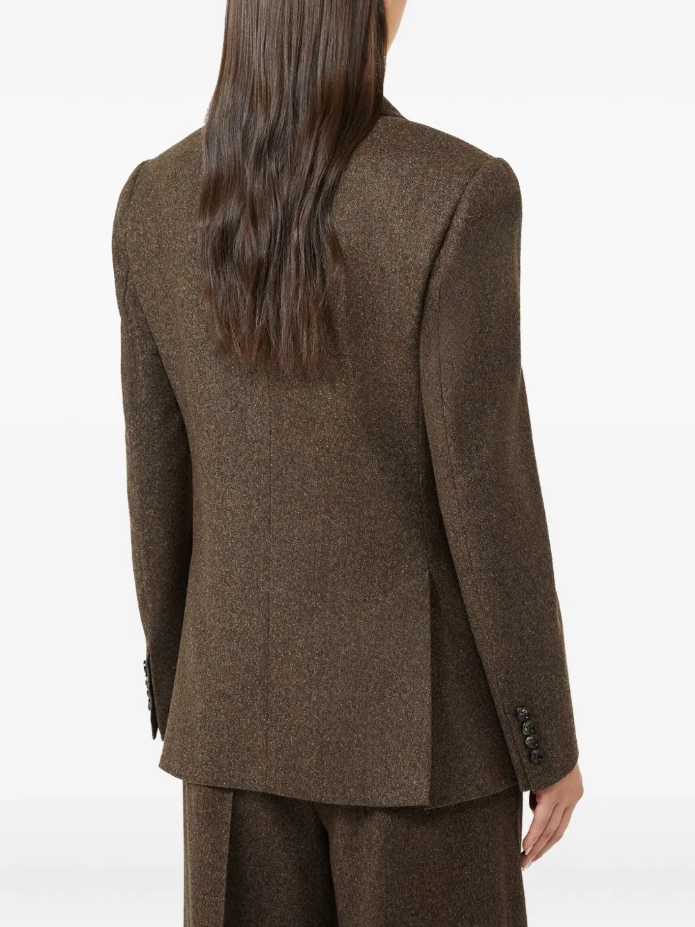 Wool Single-Breasted Jacket sold by Wanan Luxury product image thumbnail 2
