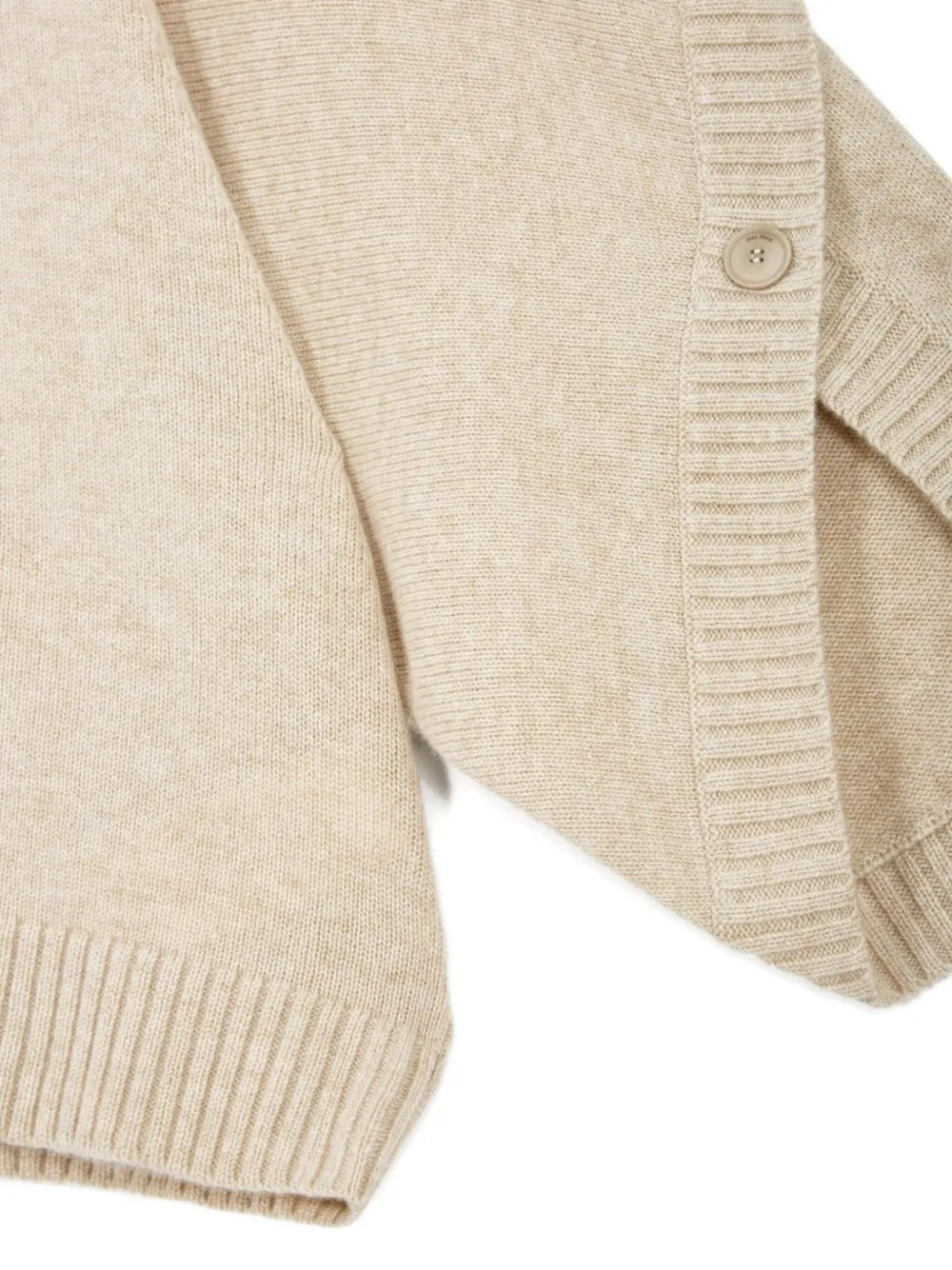 Crew Neck Sweater In Cashmere Wool sold by Wanan Luxury product image thumbnail 3