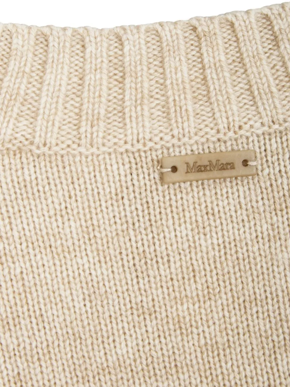 Crew Neck Sweater In Cashmere Wool sold by Wanan Luxury product image thumbnail 2