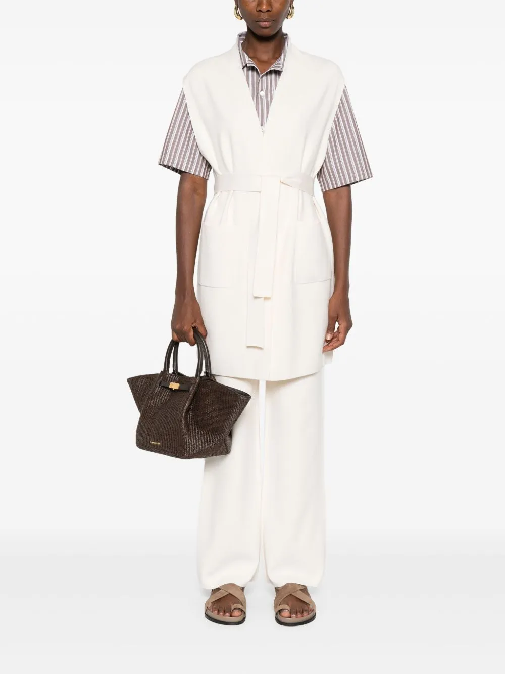 Wide-Leg Trousers sold by Wanan Luxury product image thumbnail 2