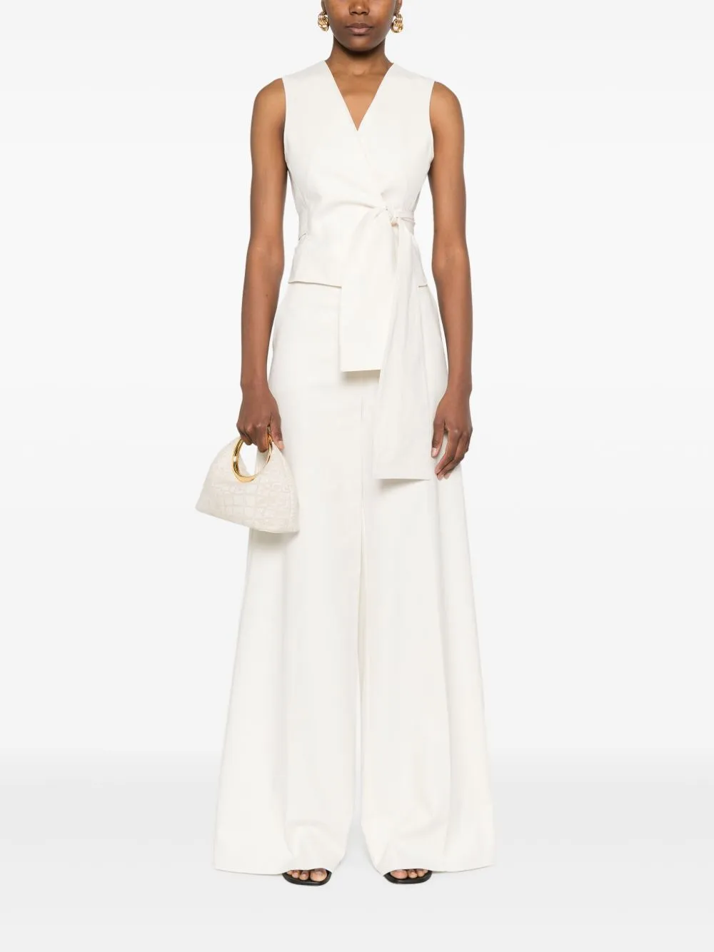 Wide-Leg Trousers sold by Wanan Luxury product image thumbnail 2