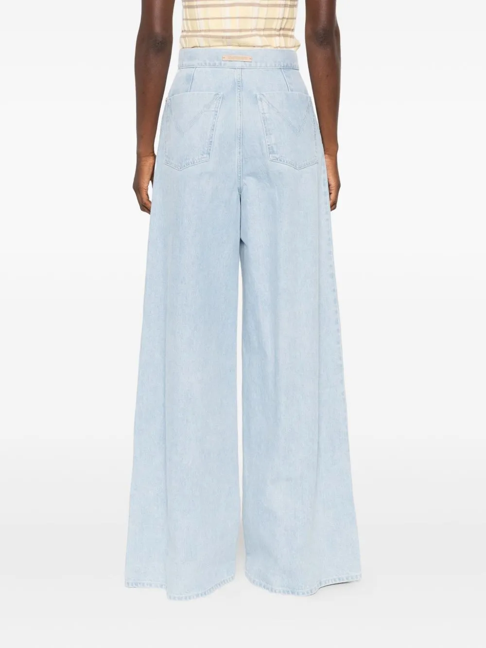 Wide-Leg Denim Jeans sold by Wanan Luxury product image thumbnail 2