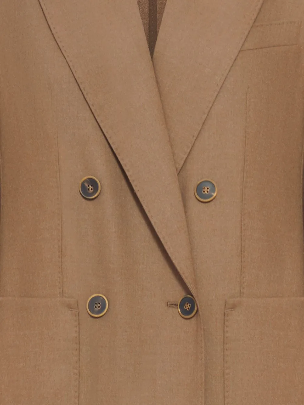 Double-Breasted Cashmere Jacket sold by Wanan Luxury product image thumbnail 2