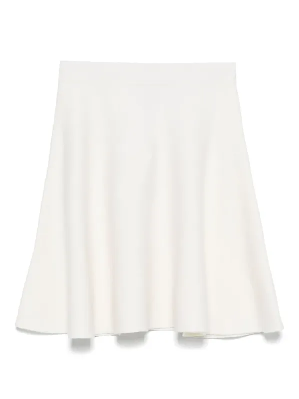 Wool Midi Skirt sold by Wanan Luxury