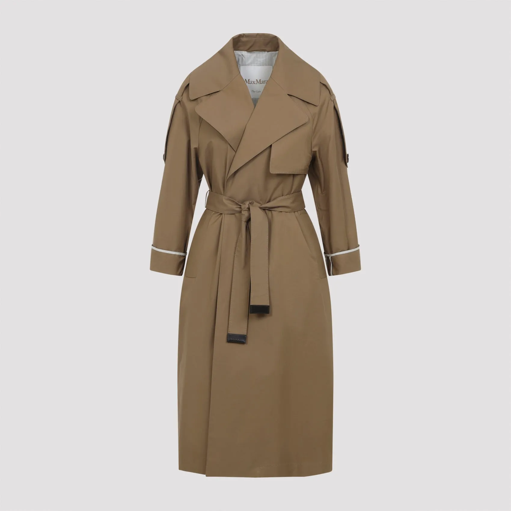 Trench & Raincoat Brown sold by Wanan Luxury product image thumbnail 2