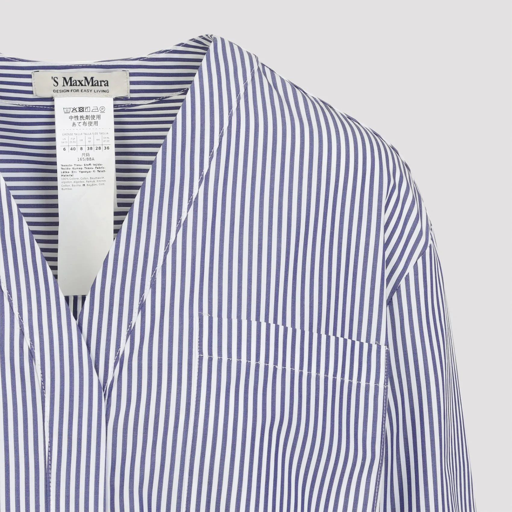 Striped Blue sold by Wanan Luxury product image thumbnail 4