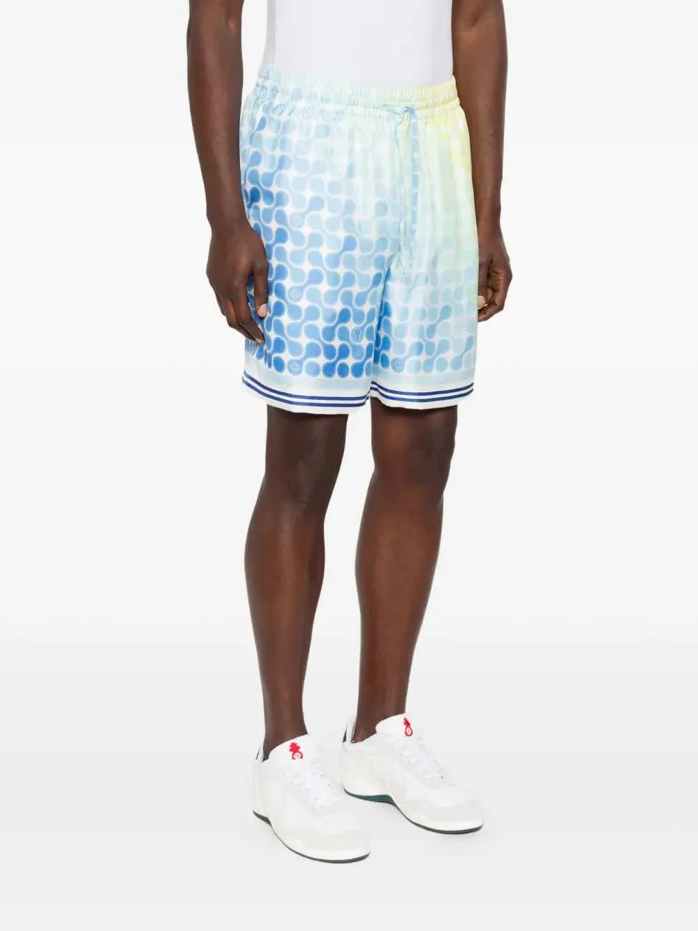 Patterned Stretch Shorts sold by Wanan Luxury product image thumbnail 3