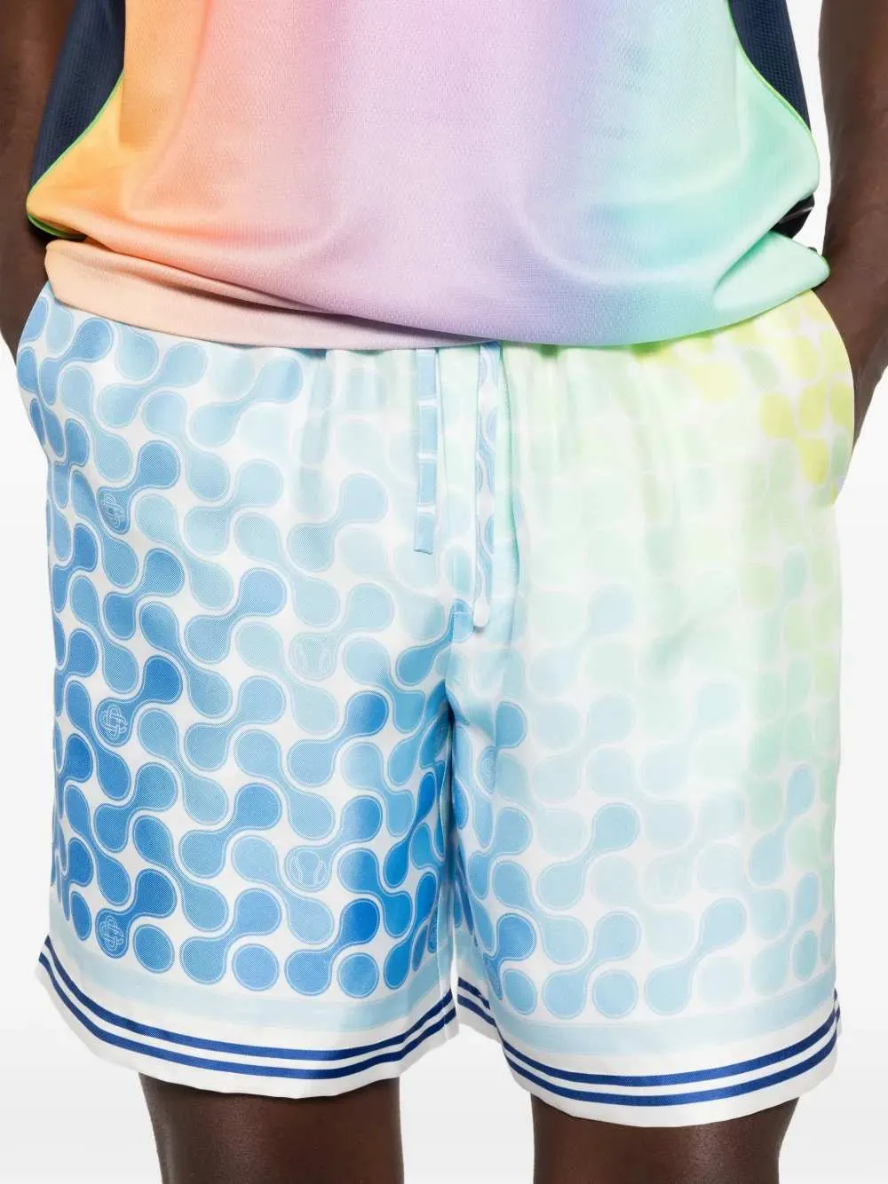 Patterned Stretch Shorts sold by Wanan Luxury product image thumbnail 5