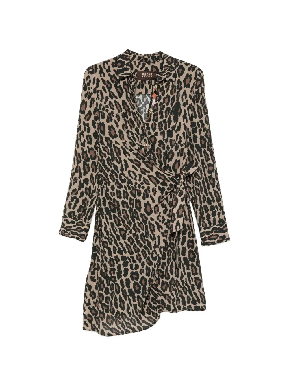 Leopard Print Midi Dress sold by Wanan Luxury