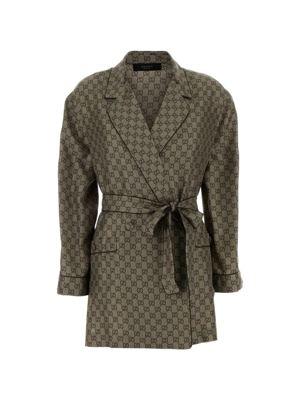 Gg Silk Shirt Jacket sold by Wanan Luxury