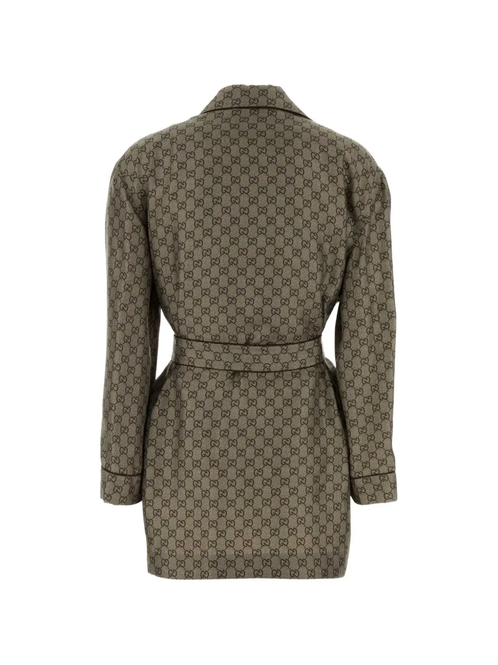 Gg Silk Shirt Jacket sold by Wanan Luxury product image thumbnail 2