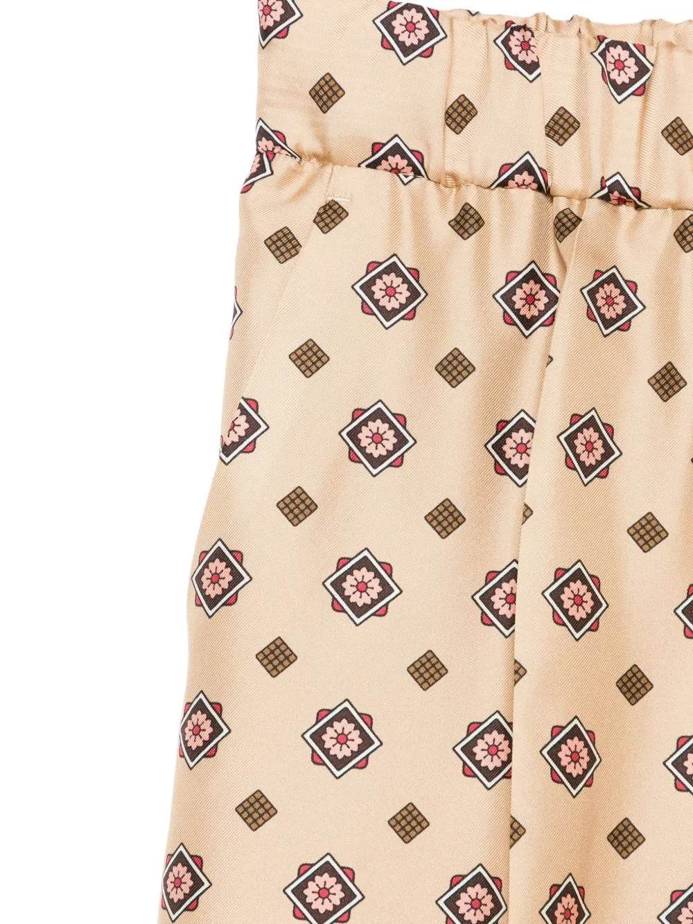 Printed Silk Trousers sold by Wanan Luxury product image thumbnail 3