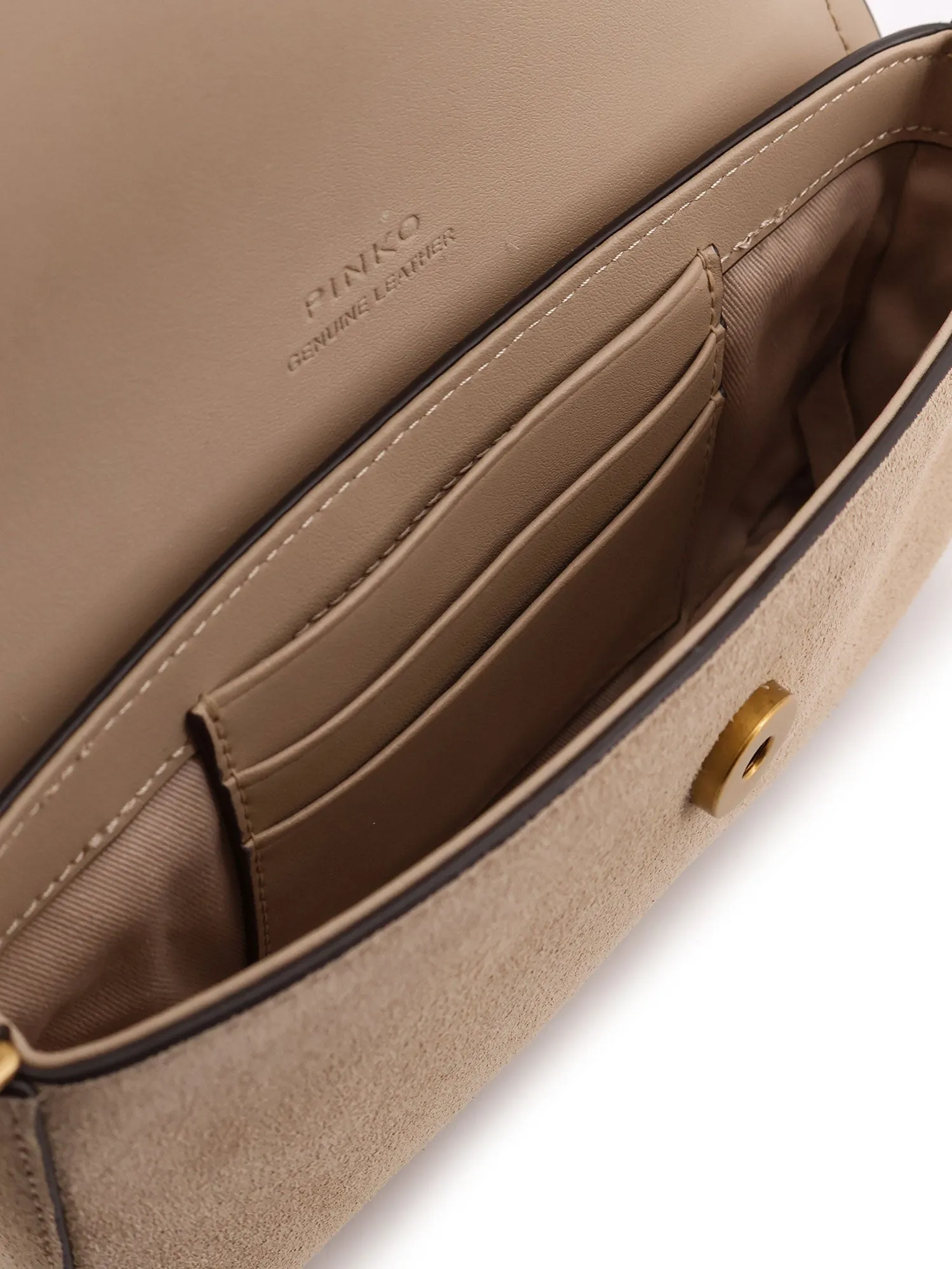 Leather Saddle Flat Crossbody Bag sold by Wanan Luxury product image thumbnail 4