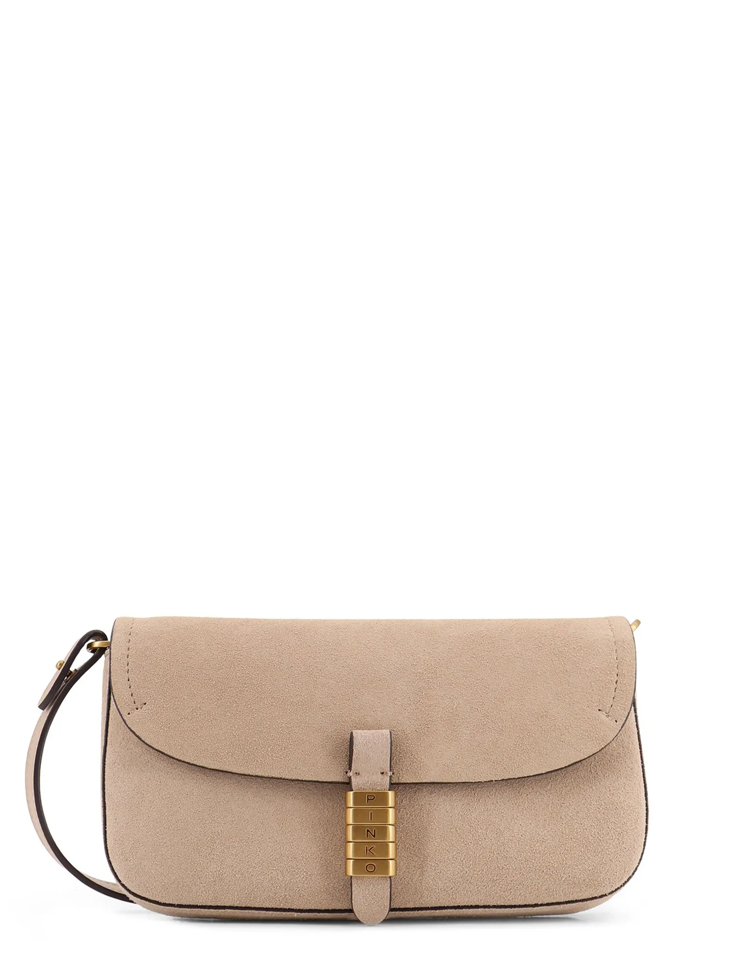 Leather Saddle Flat Crossbody Bag sold by Wanan Luxury