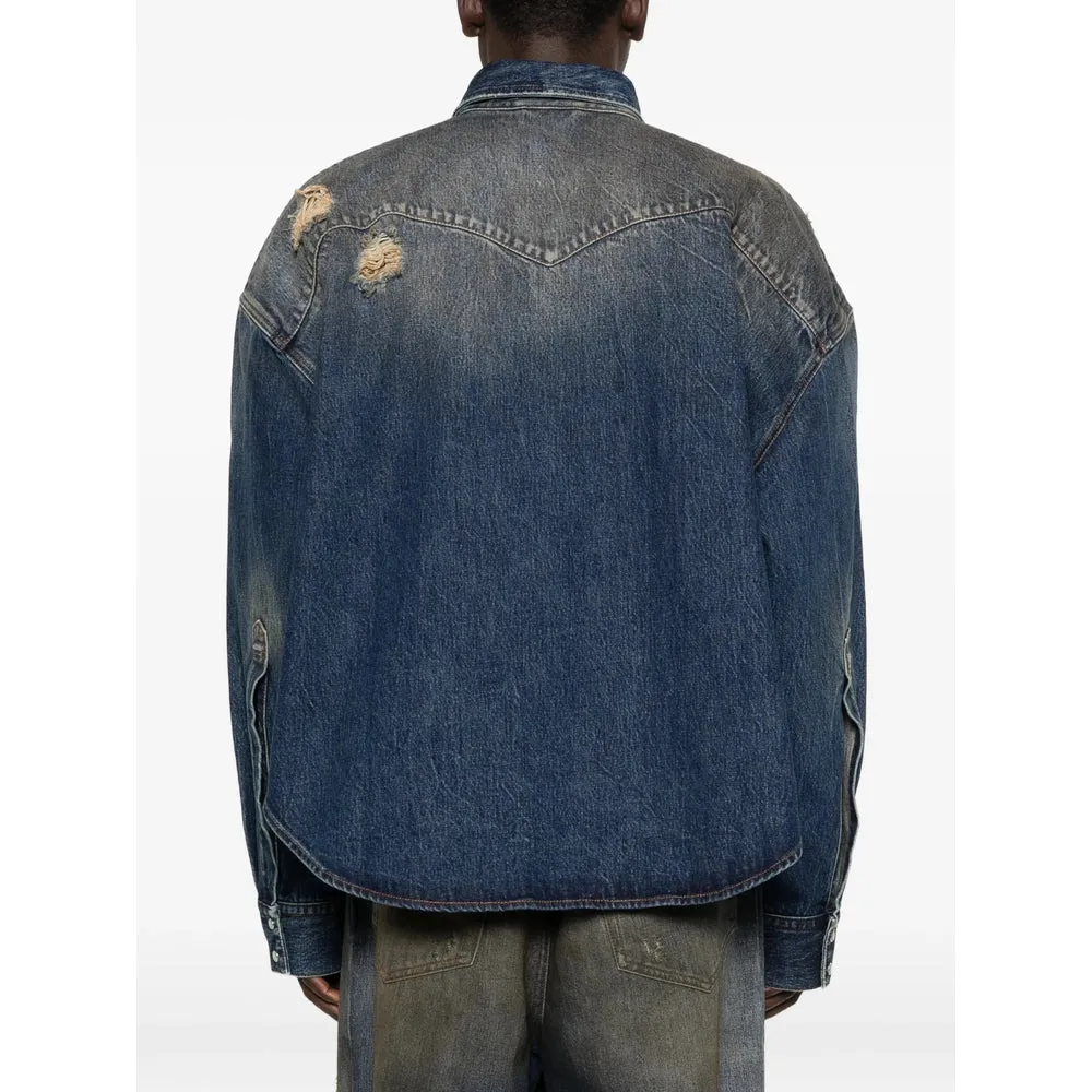 Shirts Blue sold by Wanan Luxury product image thumbnail 4