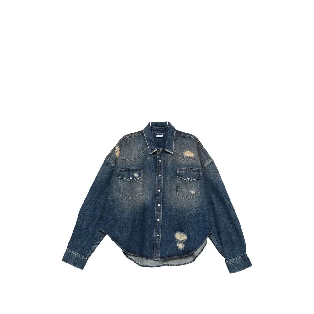 Shirts Blue sold by Wanan Luxury