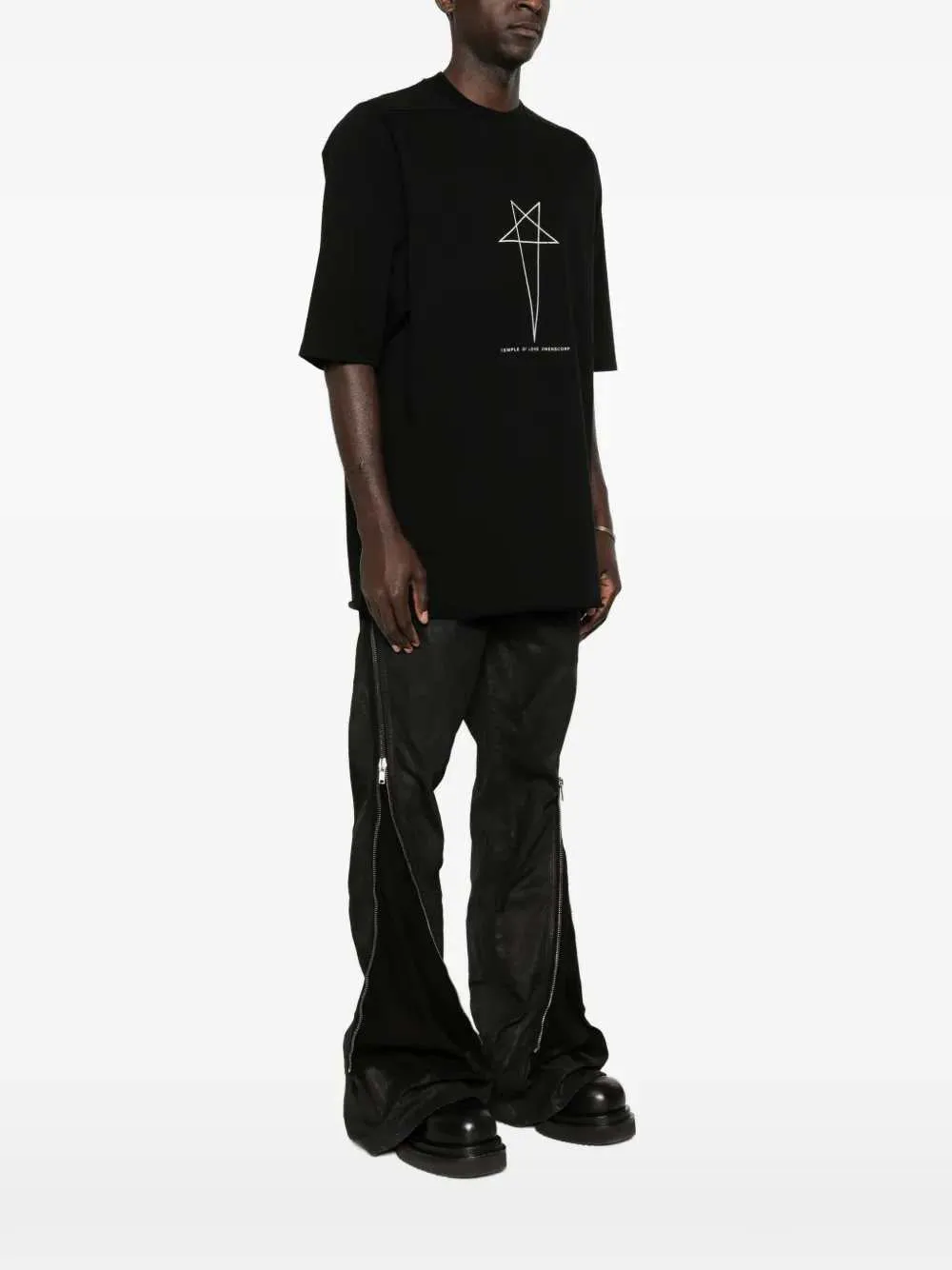 Star-Print Crew-Neck T-Shirt sold by Wanan Luxury product image thumbnail 3