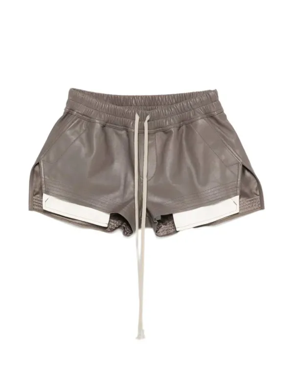 Fog Boxer Shorts With Drawstring made by Rick Owens