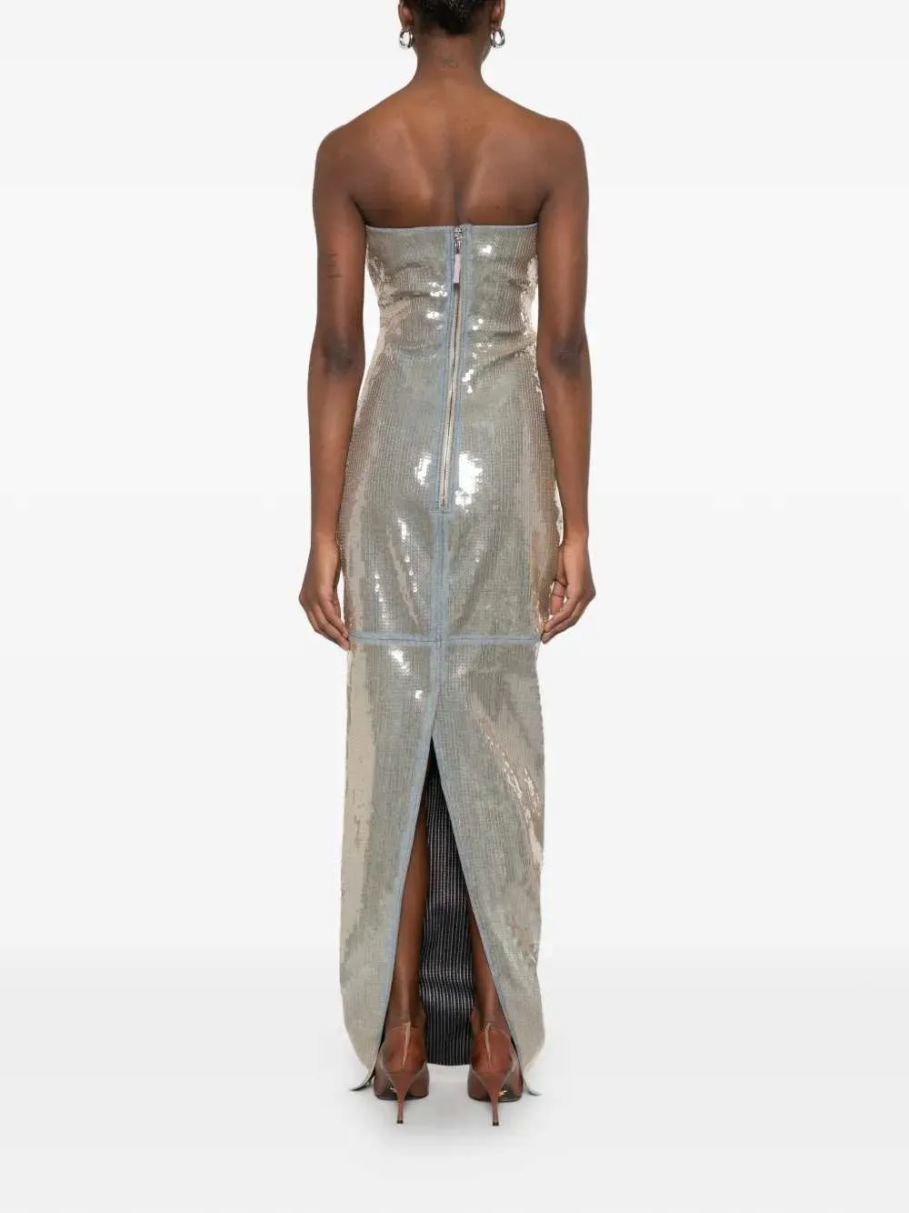 Long Sequin Dress sold by Wanan Luxury product image thumbnail 4