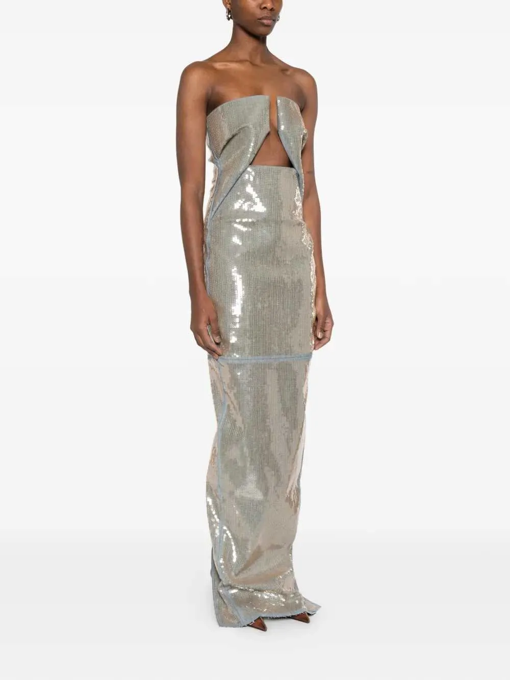 Long Sequin Dress sold by Wanan Luxury product image thumbnail 3