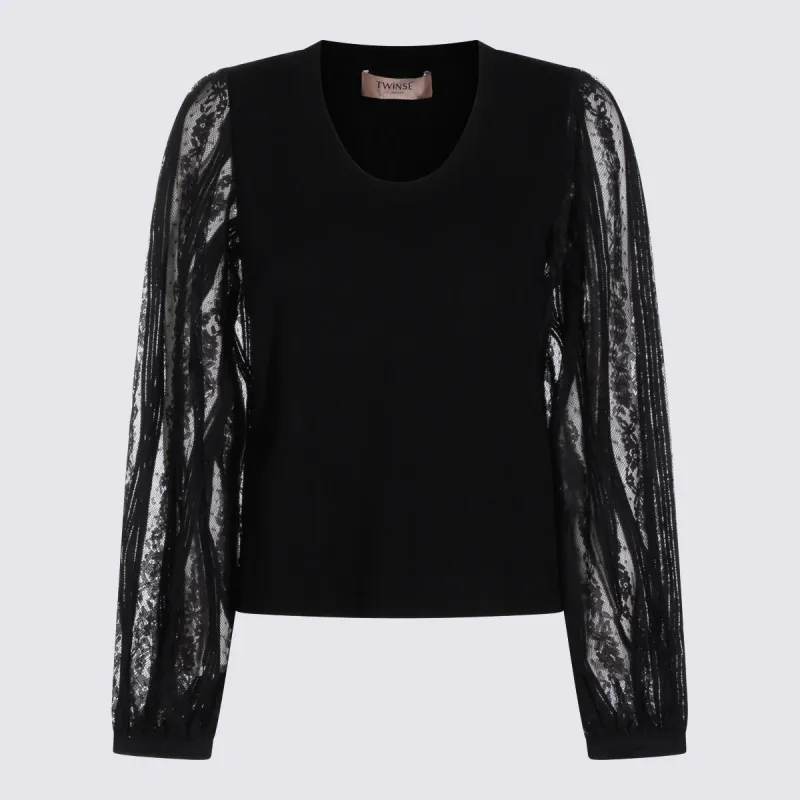 Sweaters Blacks And Greys sold by Wanan Luxury