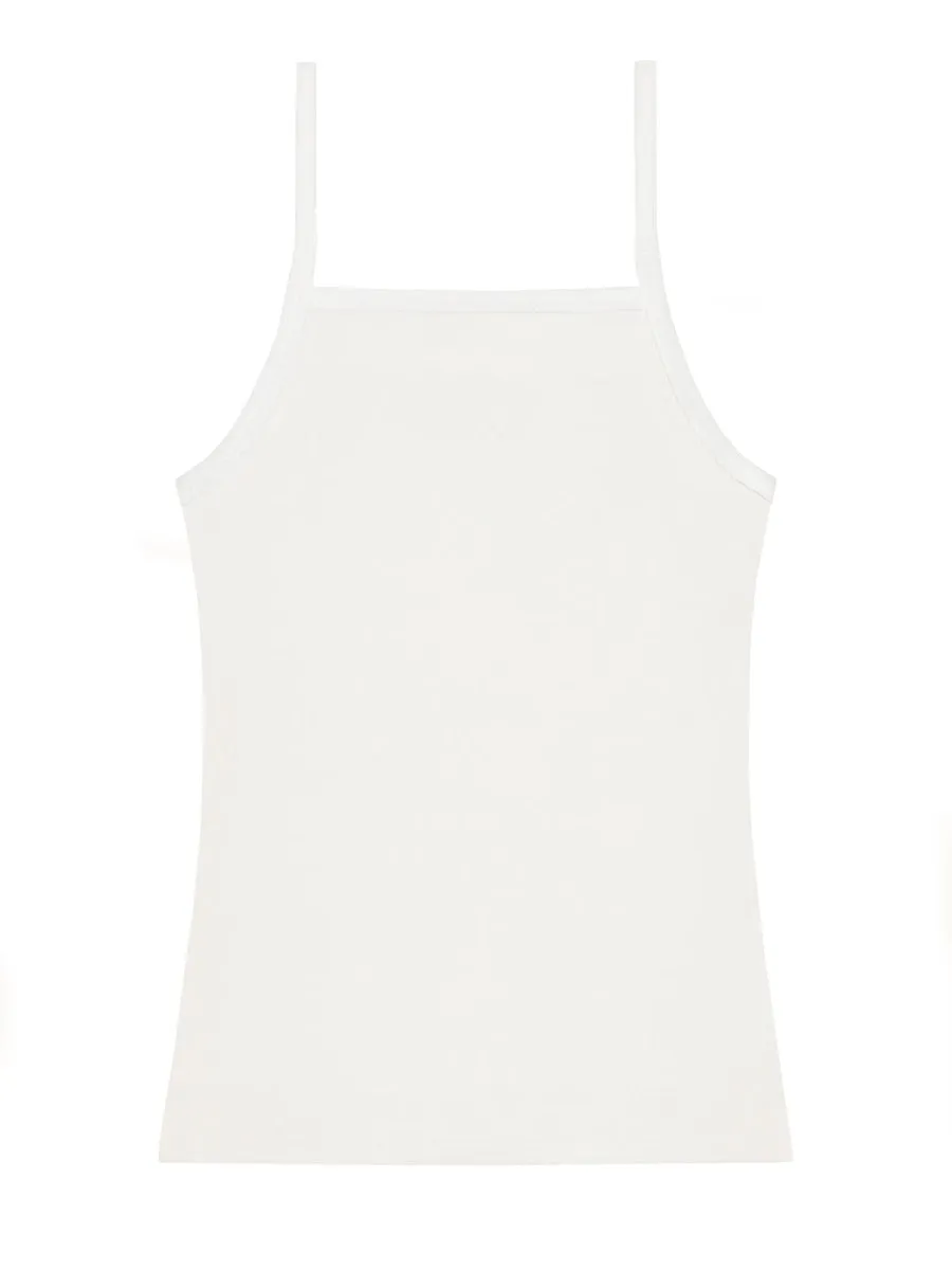 Contrasting Tank Top sold by Wanan Luxury product image thumbnail 3