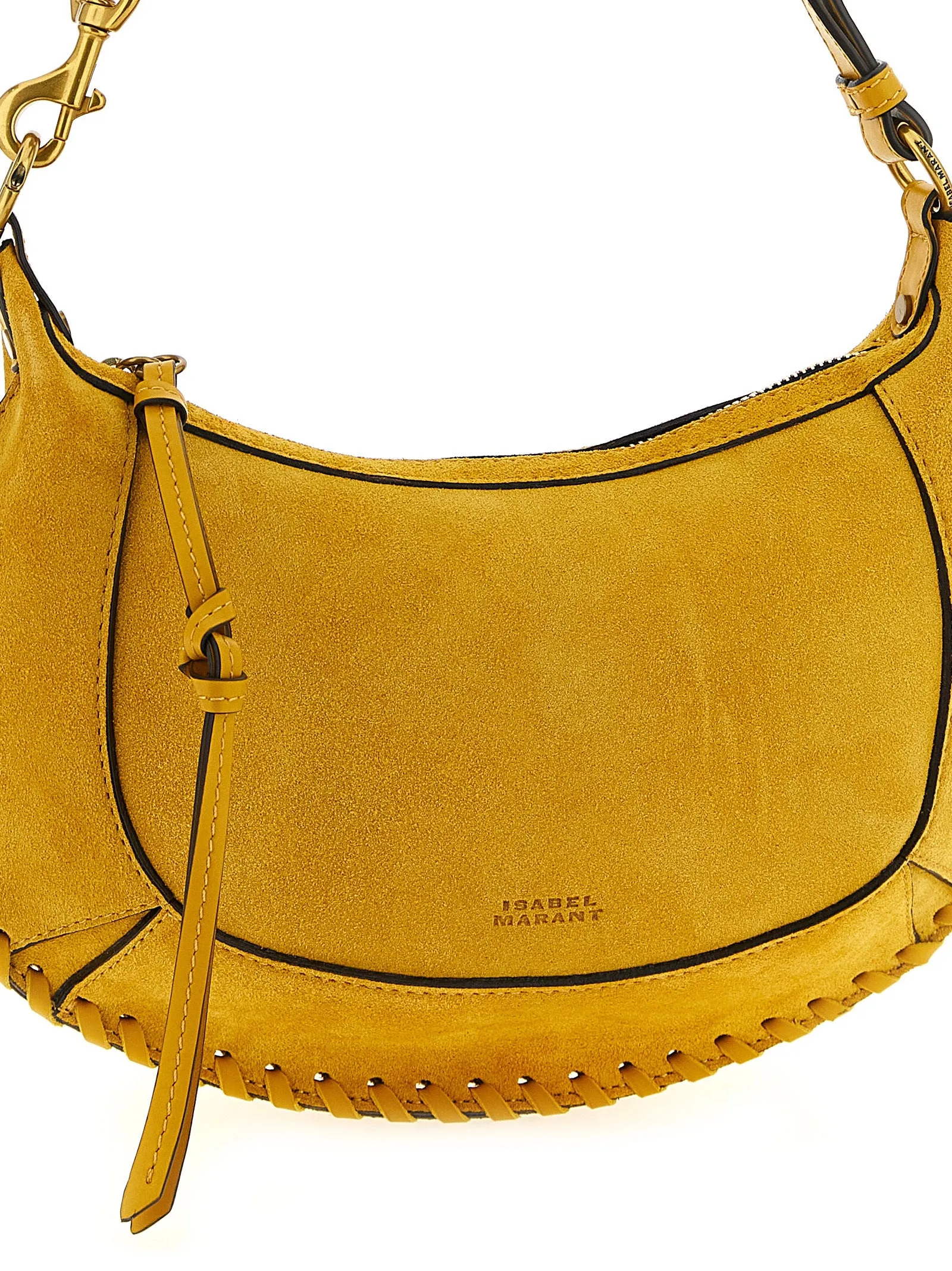 Oskan Moon Shoulder Bags Yellow sold by Wanan Luxury product image thumbnail 3