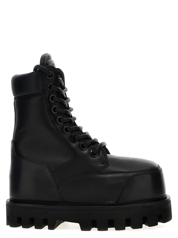 Nappa Ankle Boots Boots And Ankle Boots Black sold by Wanan Luxury