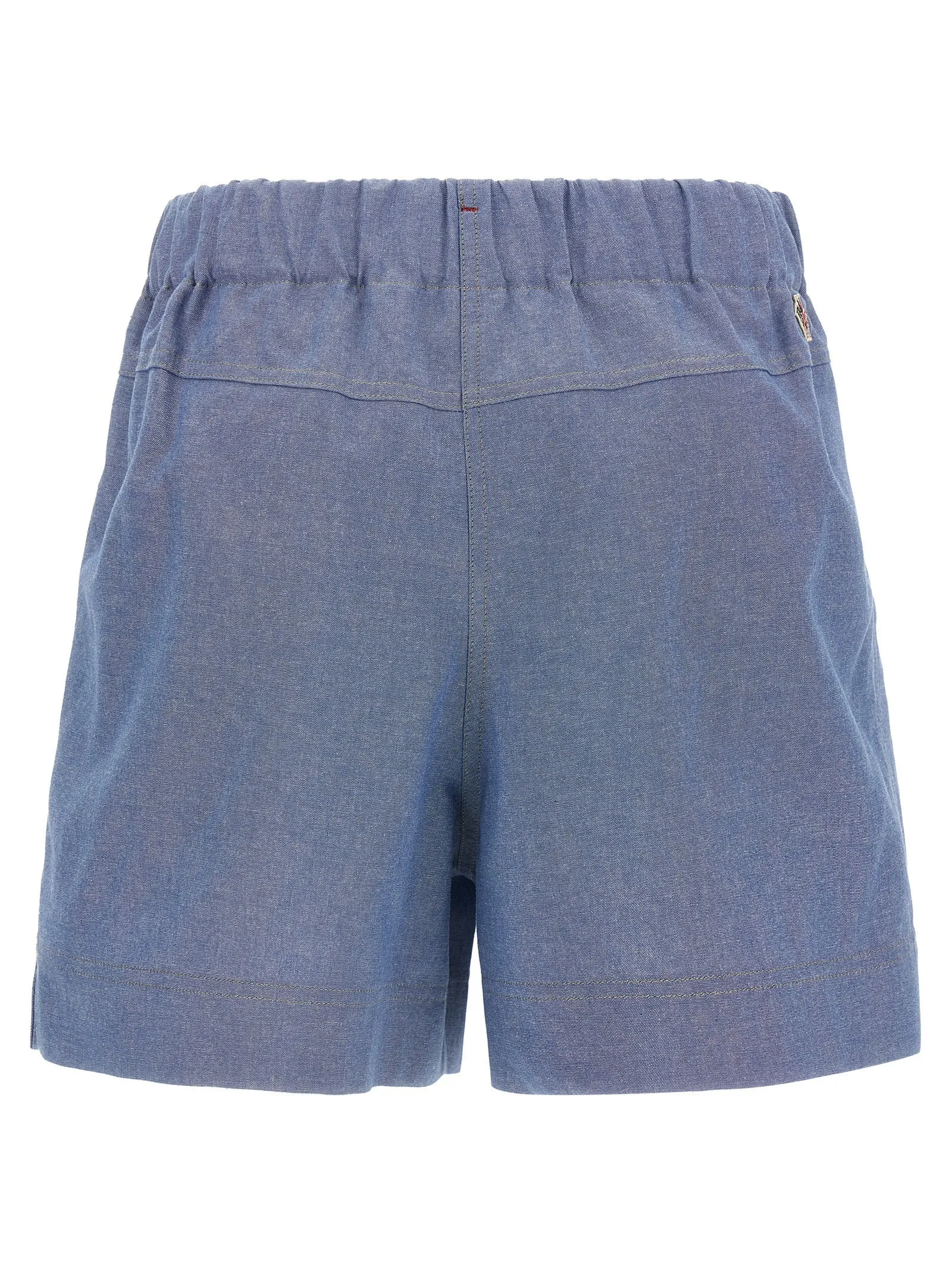 Chambray Cotton Shorts Bermuda And Short Light Blue sold by Wanan Luxury product image thumbnail 2