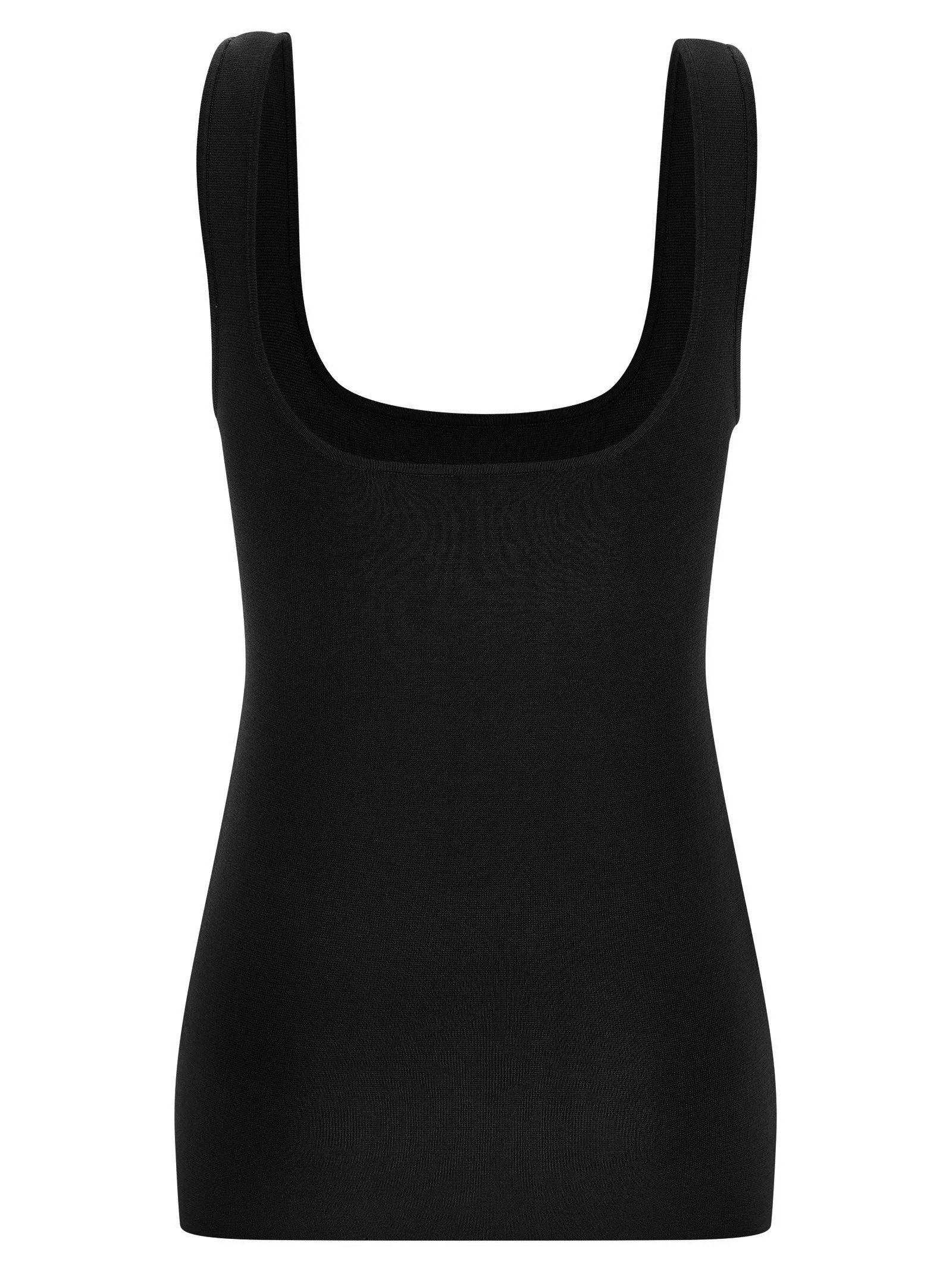 Square Neckline Top Tops Black sold by Wanan Luxury product image thumbnail 2