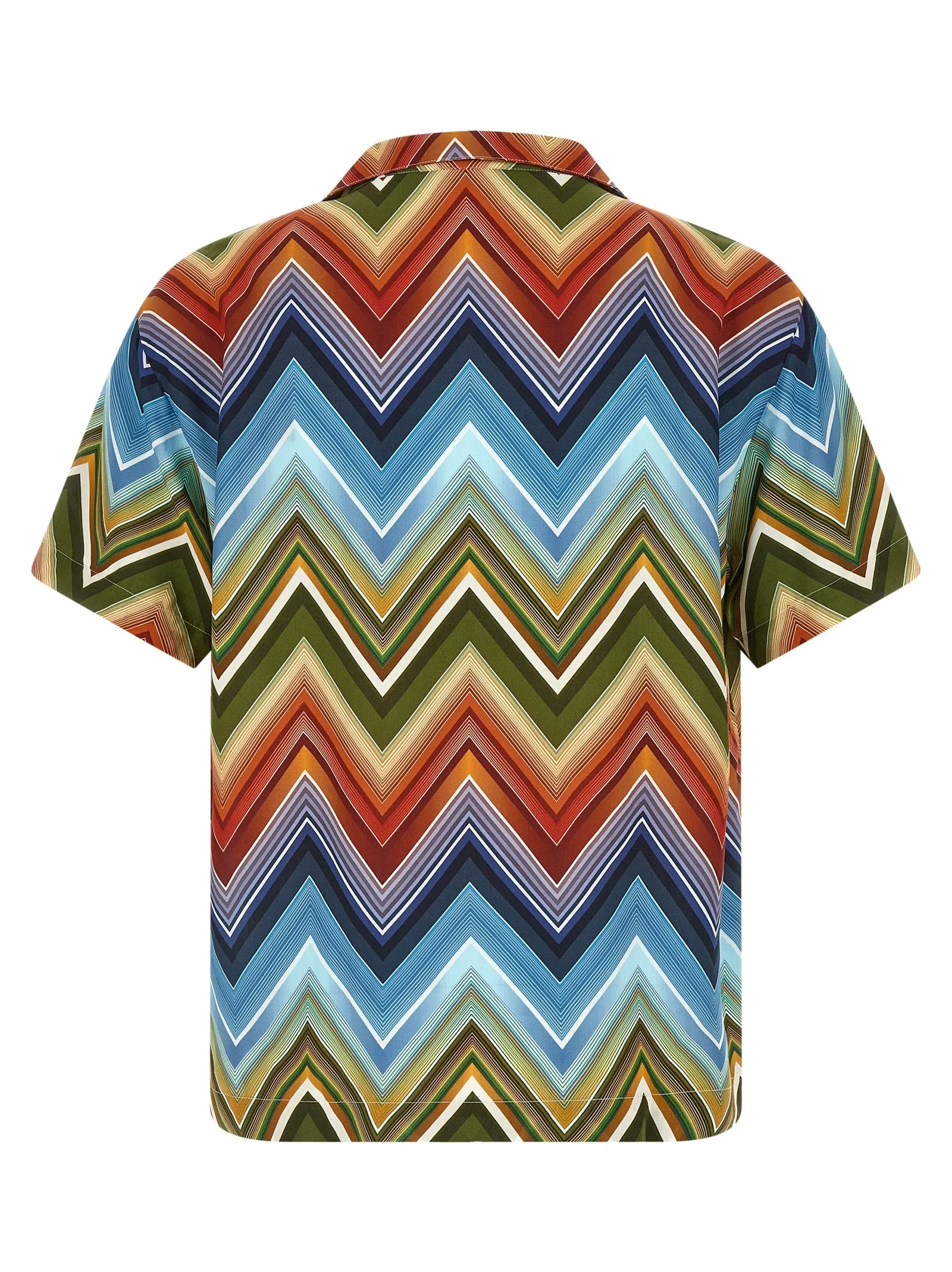 Macro Zigzag Shirt Shirt And Blouse Multicolor sold by Wanan Luxury product image thumbnail 2