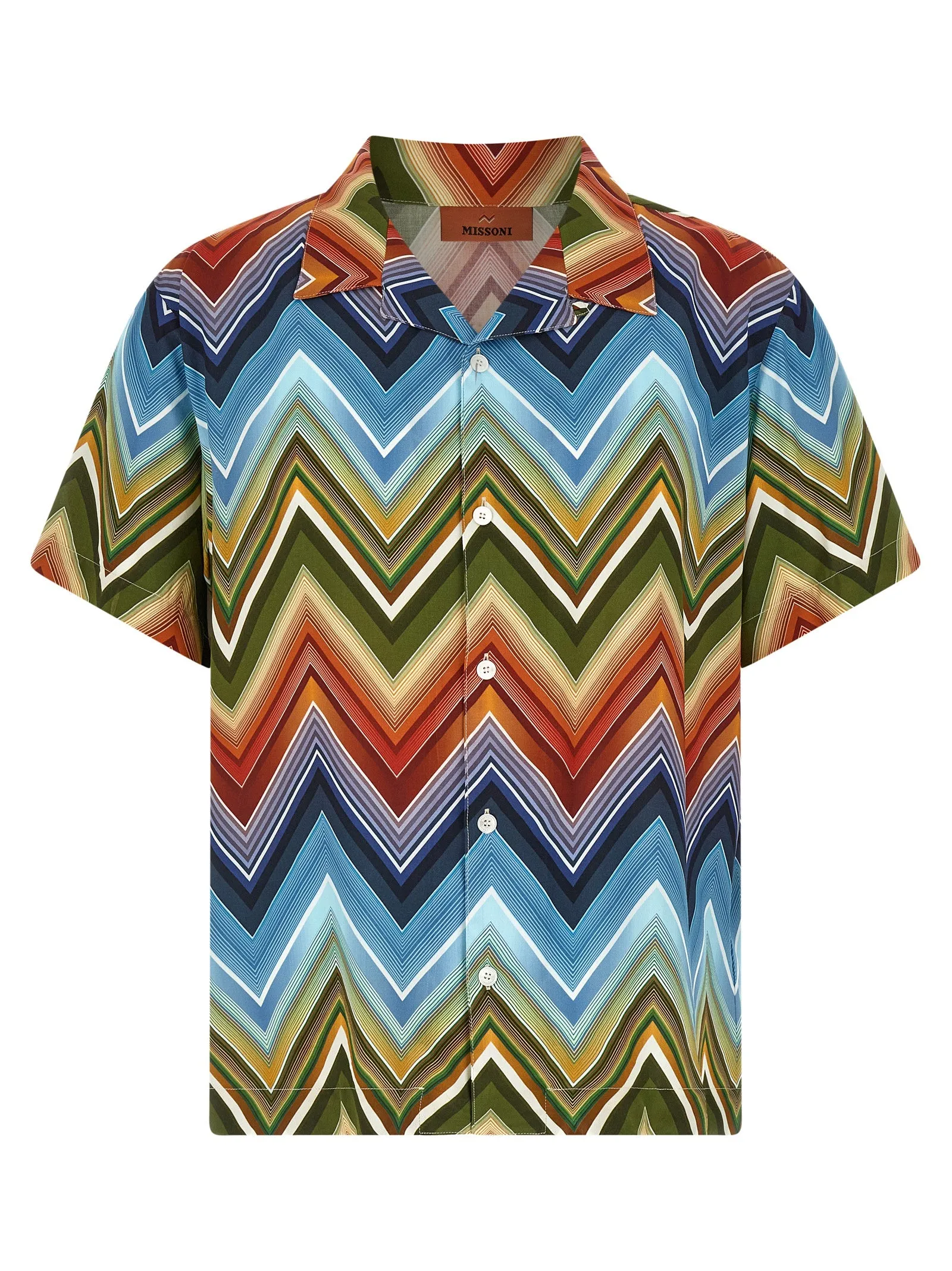 Macro Zigzag Shirt Shirt And Blouse Multicolor sold by Wanan Luxury