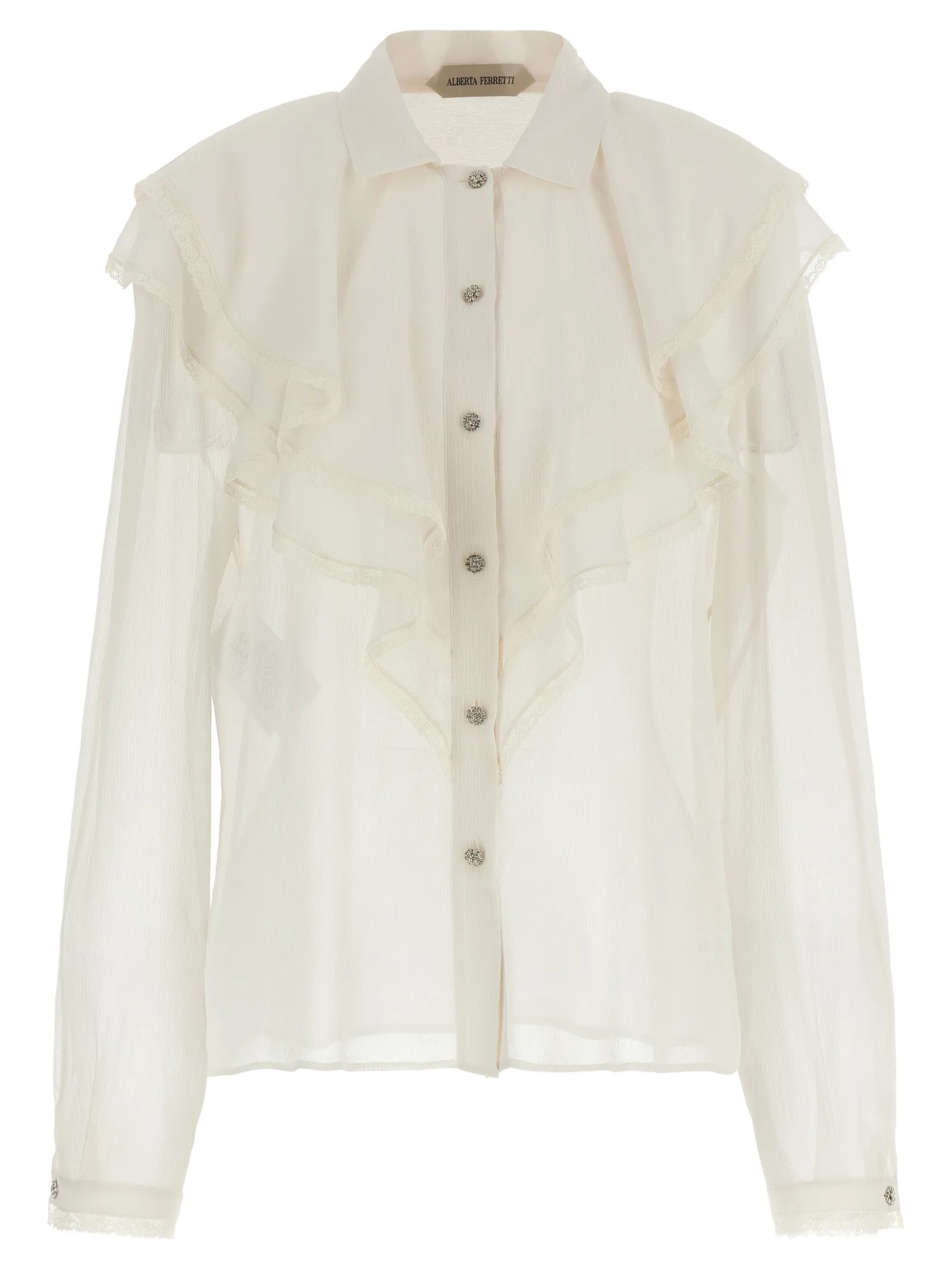Silk Shirt Shirt And Blouse Beige sold by Wanan Luxury