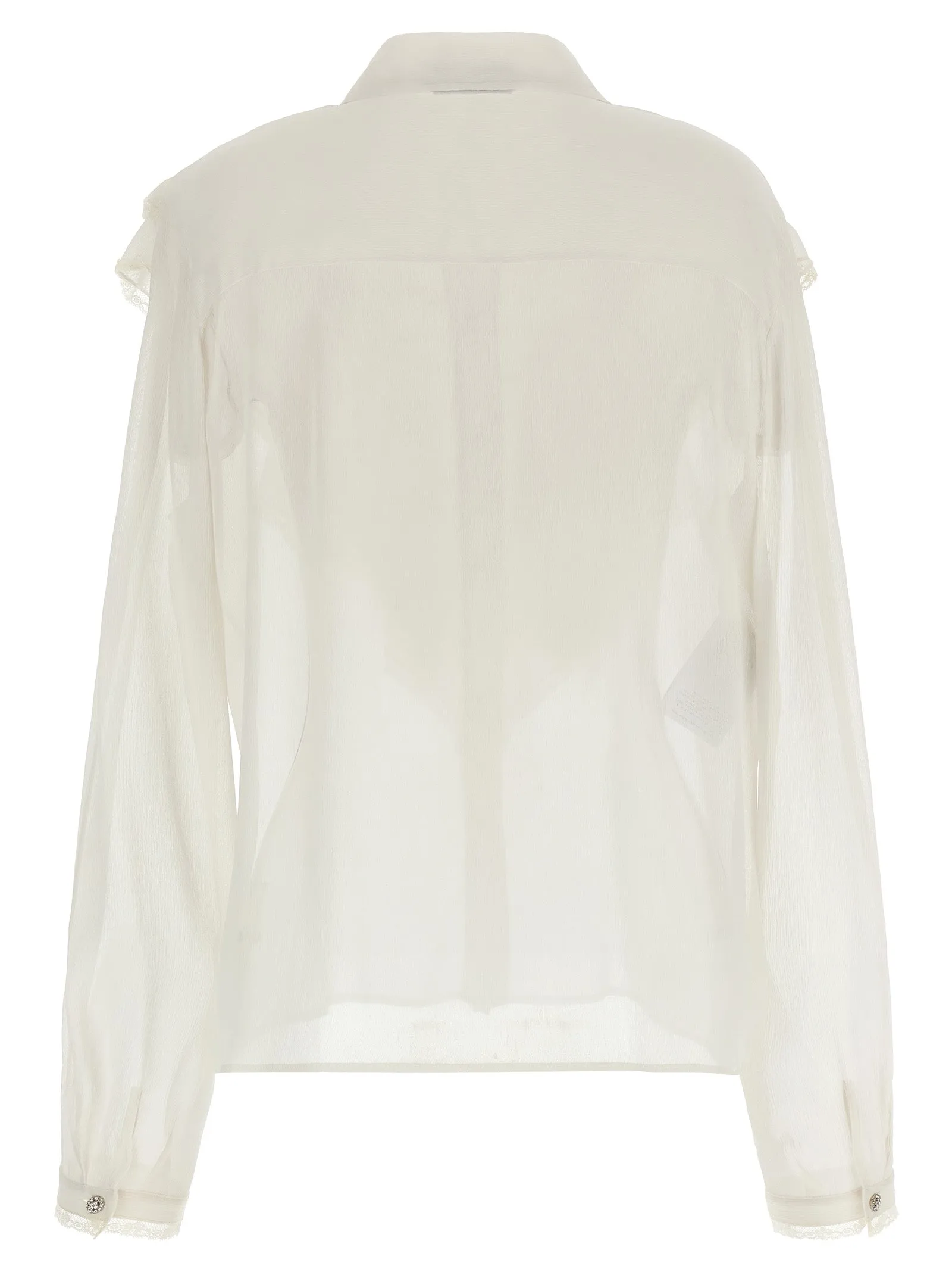 Silk Shirt Shirt And Blouse Beige sold by Wanan Luxury product image thumbnail 2