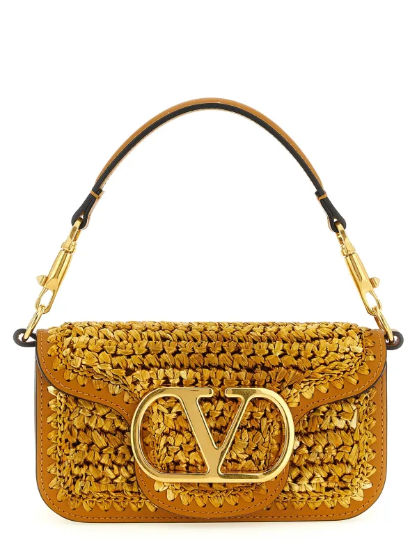 Locò Shoulder Bags Gold sold by Wanan Luxury