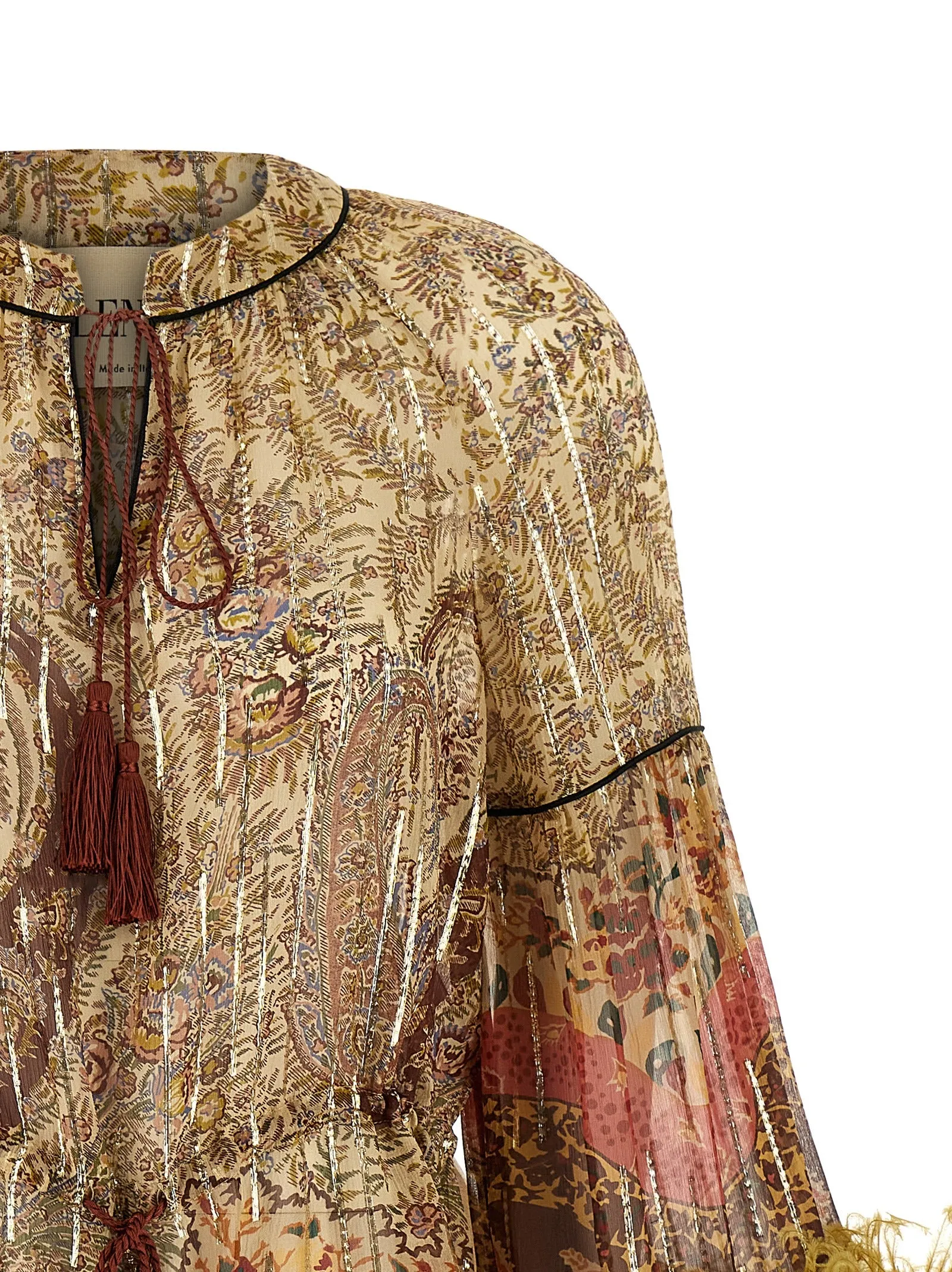 Voyage Imaginaire Paisley Tops Multicolor sold by Wanan Luxury product image thumbnail 3