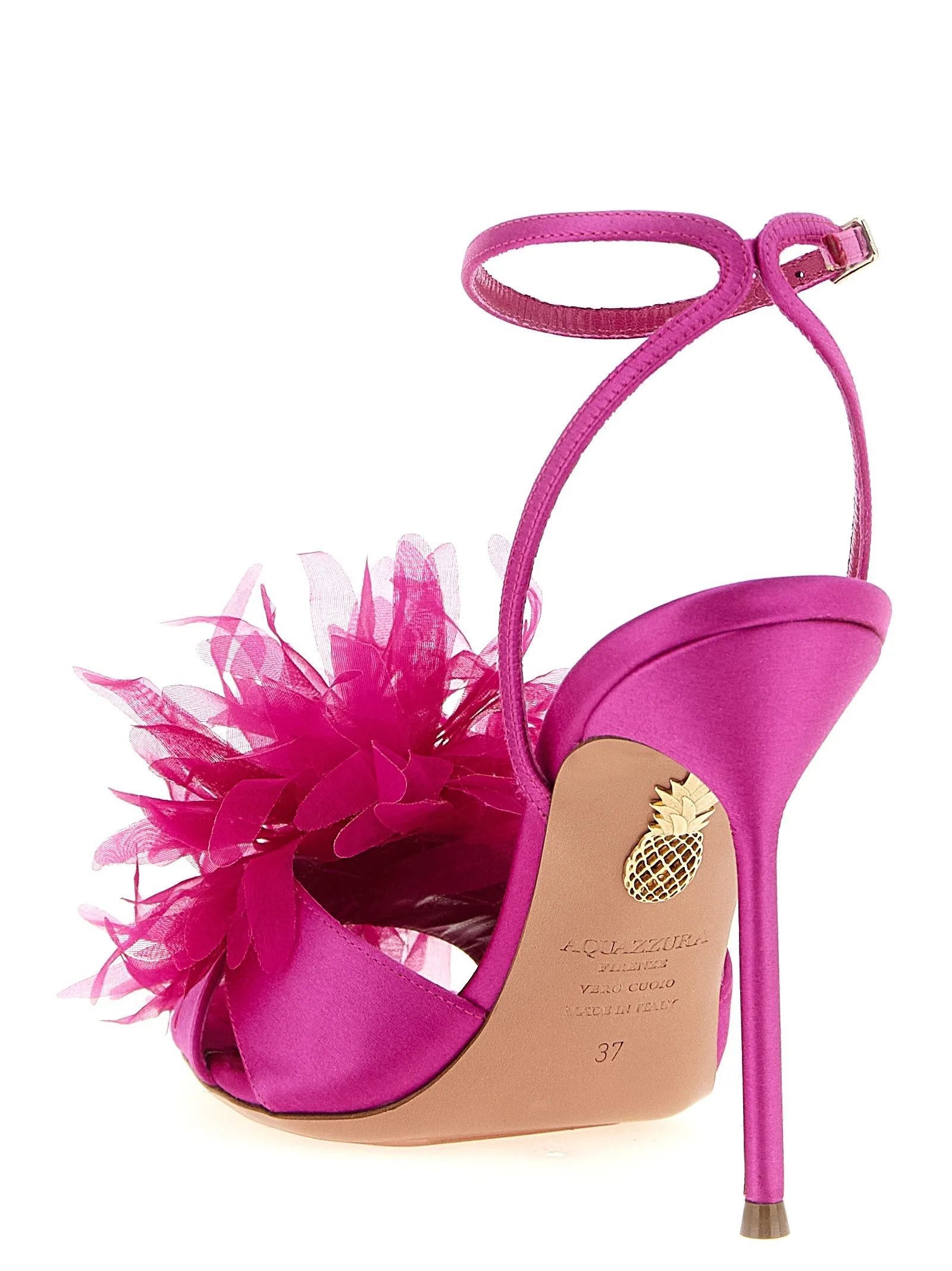 PoèMe Sandals Fuchsia sold by Wanan Luxury product image thumbnail 3