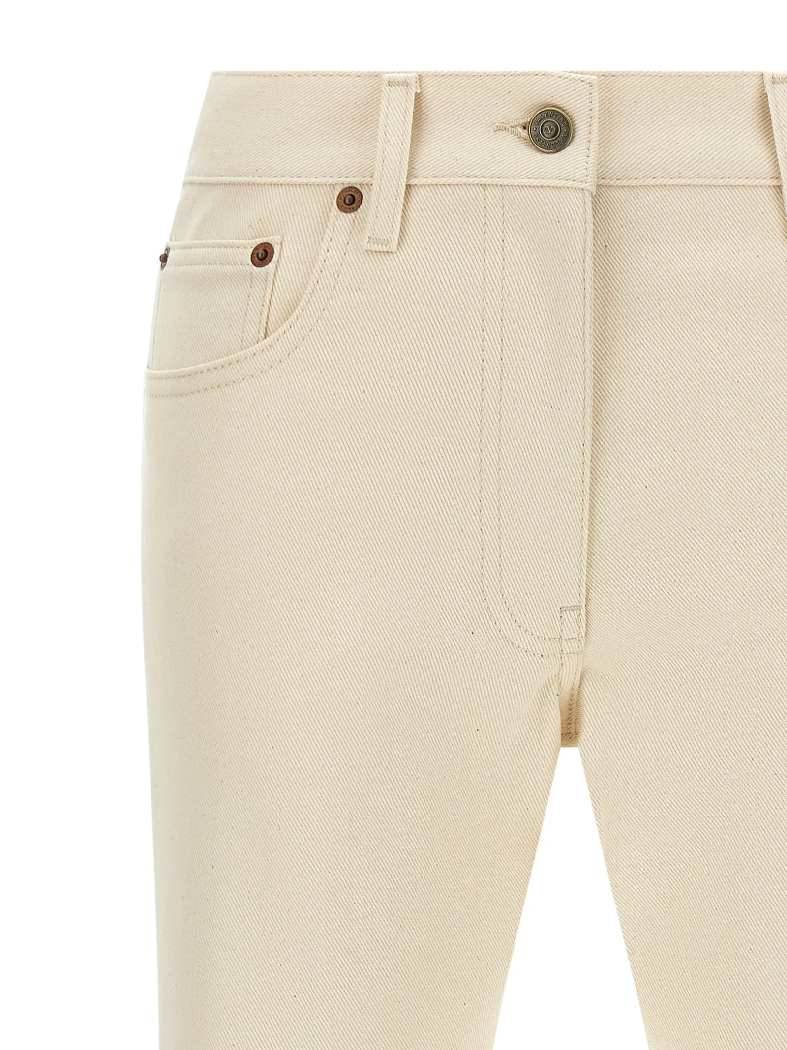 Valentino Garavani Vgold Jeans Beige sold by Wanan Luxury product image thumbnail 3