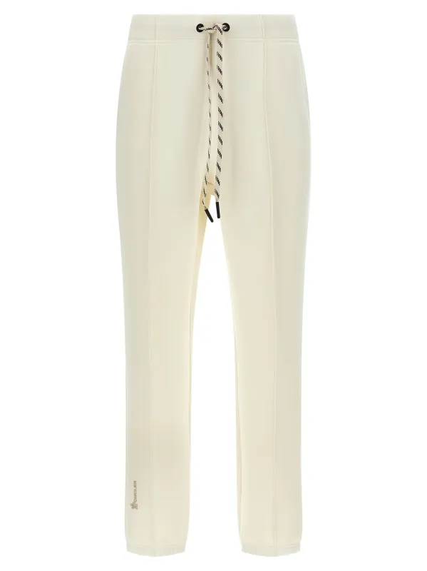 Double Fabric Joggers Pants White sold by Wanan Luxury